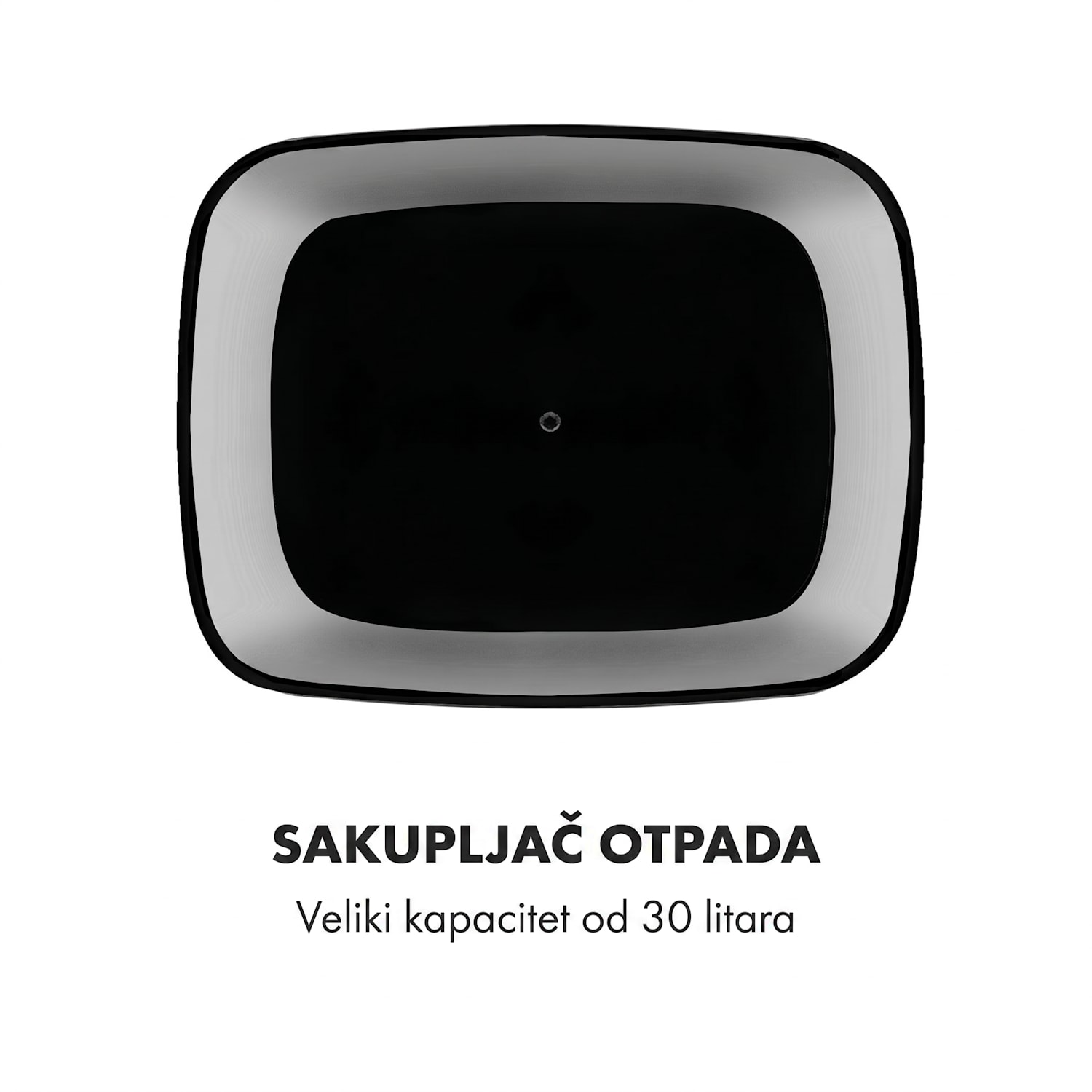 Cleansmann, kanta za smeće, senzor, 30 L, vrećice za otpad, ABS, crni 30 L | Crna