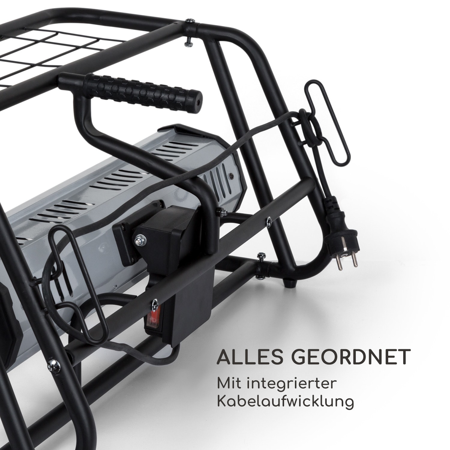 Team Mate Heizstrahler 1500W IR ComfortHeat IP34 Stahl