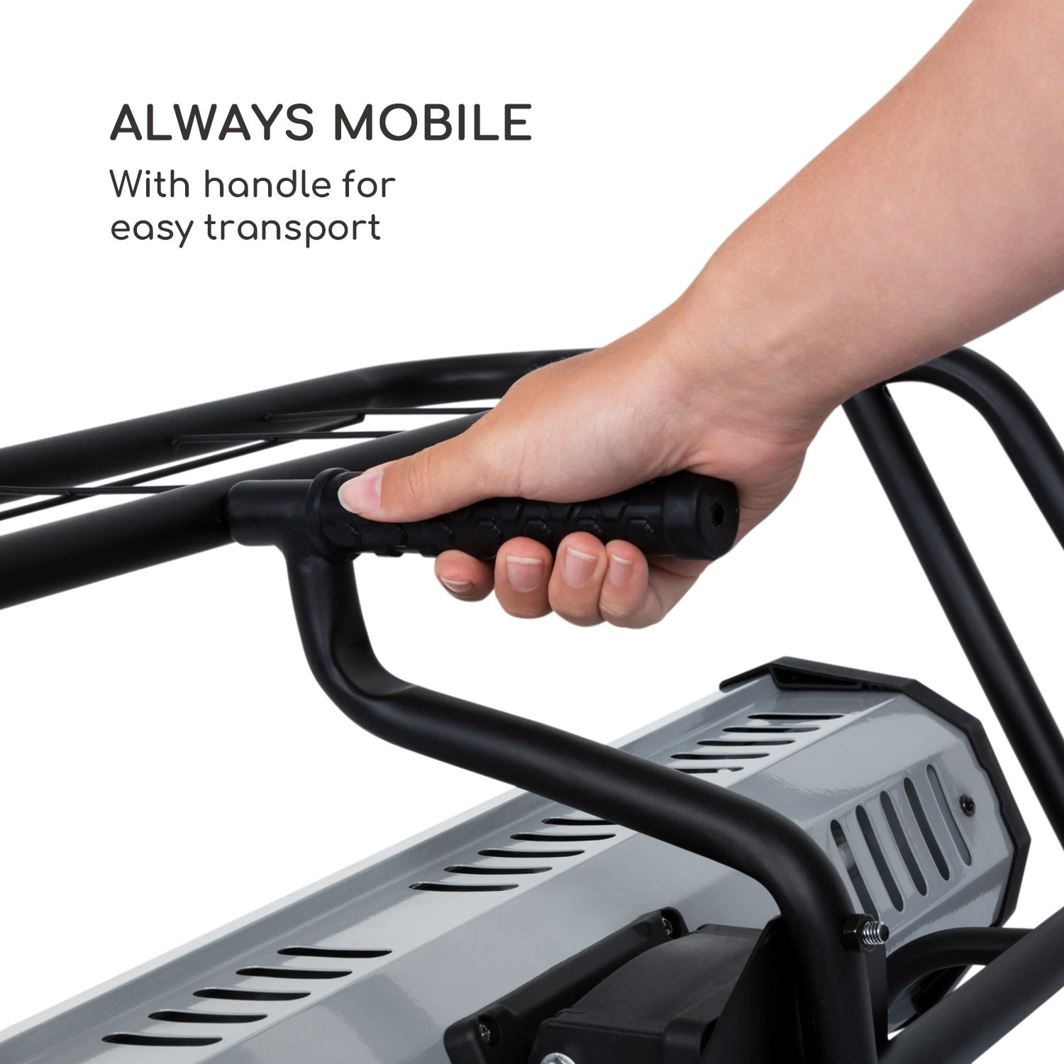 Team Mate, infračervený ohřívač, 1500 W, IR ComfortHeat, IP34, ocel