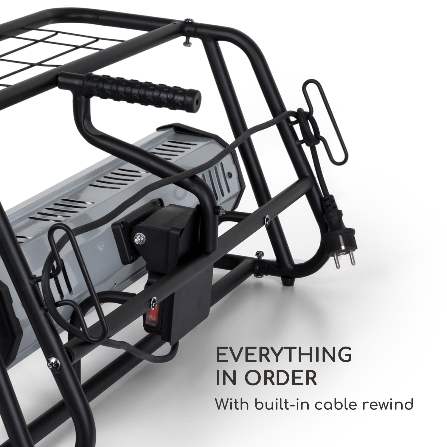 Team Mate, infračervený ohřívač, 1500 W, IR ComfortHeat, IP34, ocel