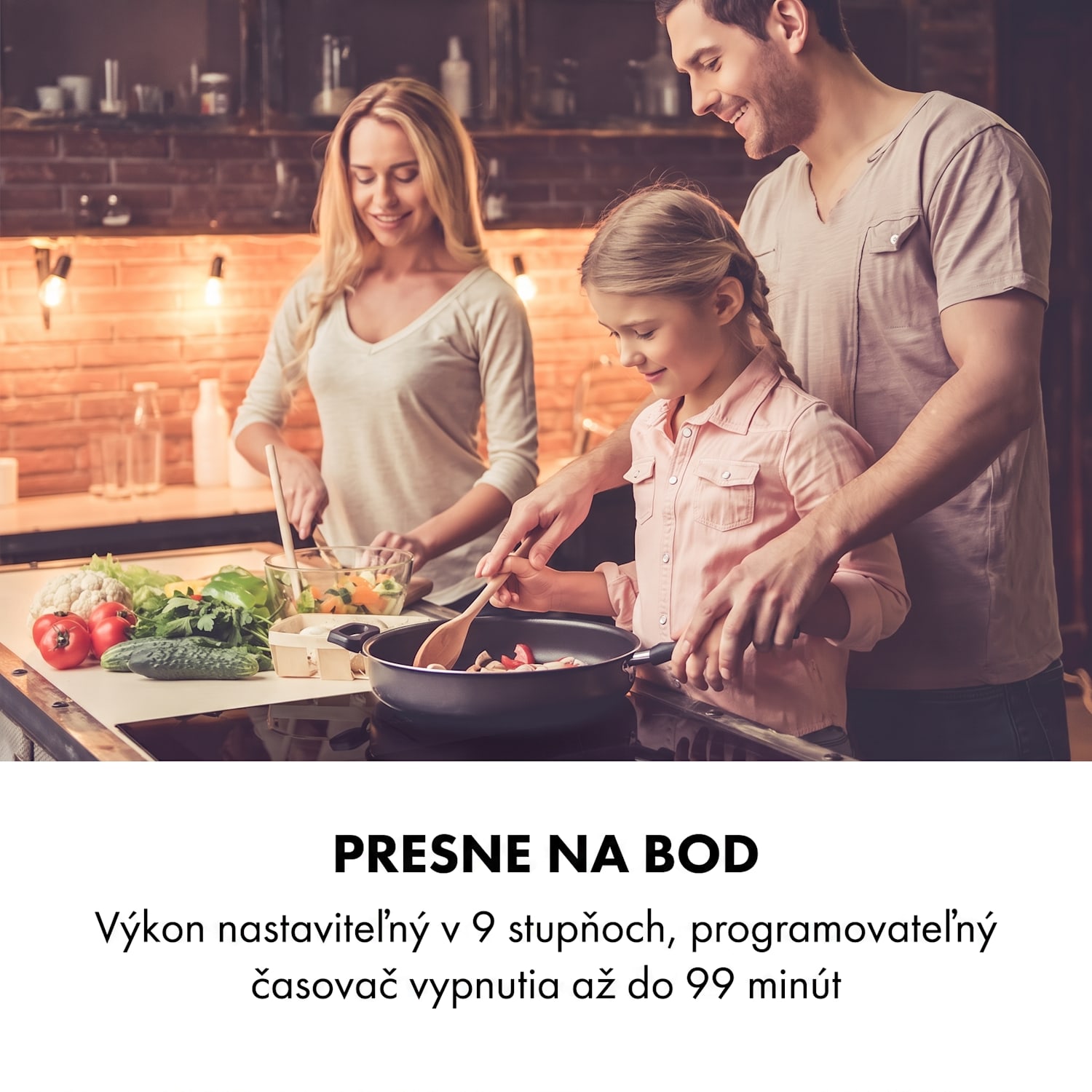 Delicatessa 3, indukčná varná doska, 5800 W, 3 zóny, sklokeramika, čierna 