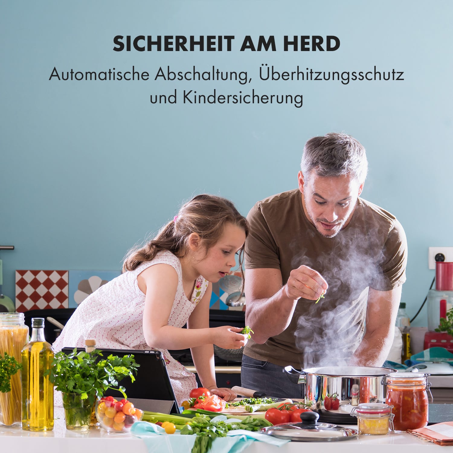 Delicatessa 3 Flex piano cottura a induzione 3 zone 6600W zona flex nero 3