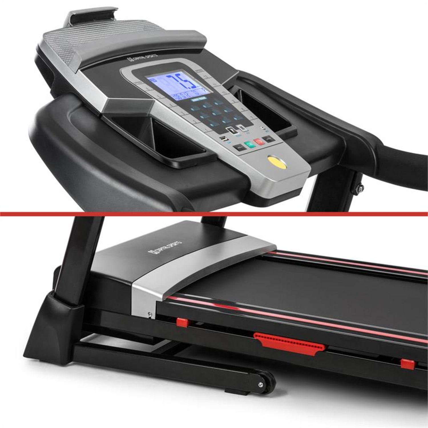 Pacemaker F80, futópad, 3.0 HP, 14 km/h, 4P-AntiShock Suspension, USB 