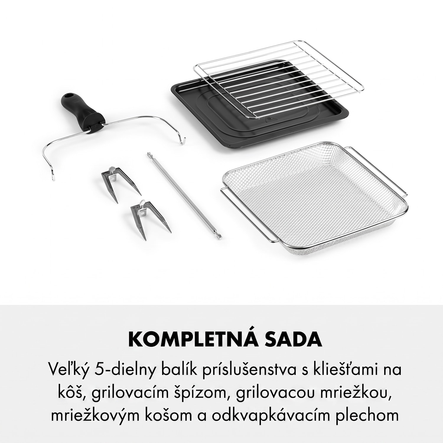 AeroVital Cube Chef, teplovzdušná fritéza, 1700 W, 14 l, 16 programov, horný a spodný ohrev Čierna