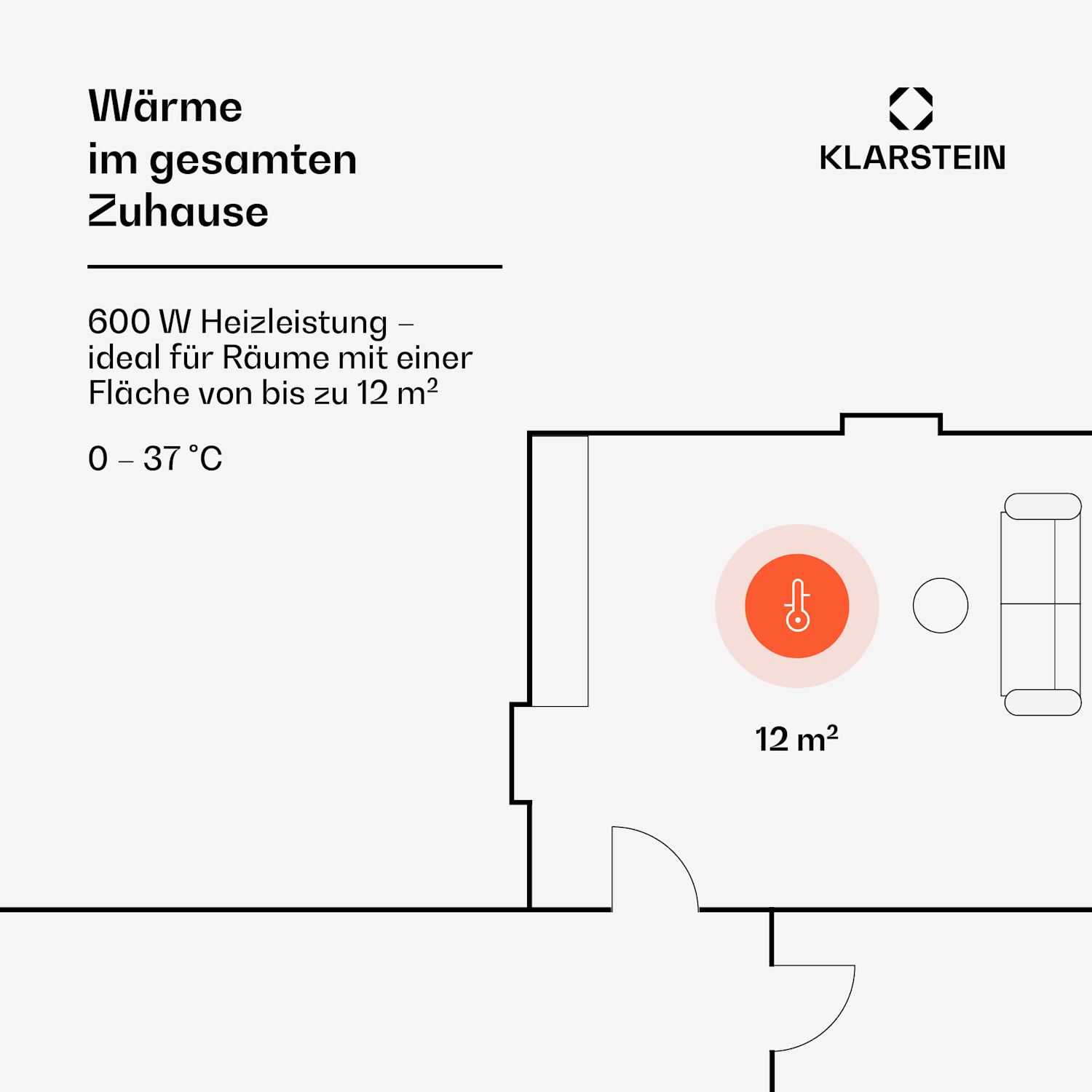 Wonderwall Air Art 60 Infrarotheizung 101x60cm 600W Wandinstallation Fernbedienung 100 x 60 cm | 600 W | Pop-Art