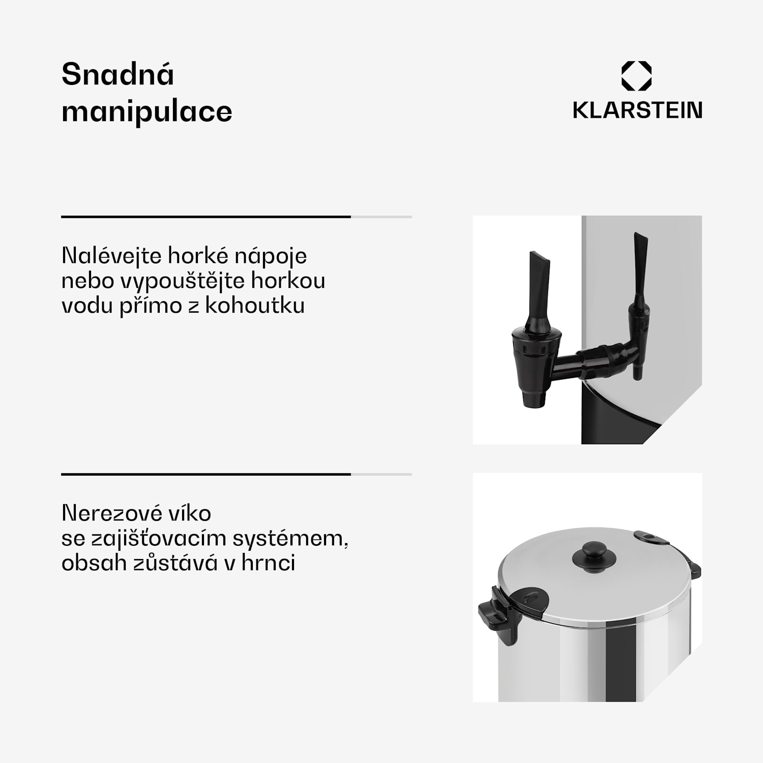 KonfiStar 40, zavařovací hrnec, zásobník na nápoje, 40 l, 100 °C, 180 min, digitální 40 L | Digitální