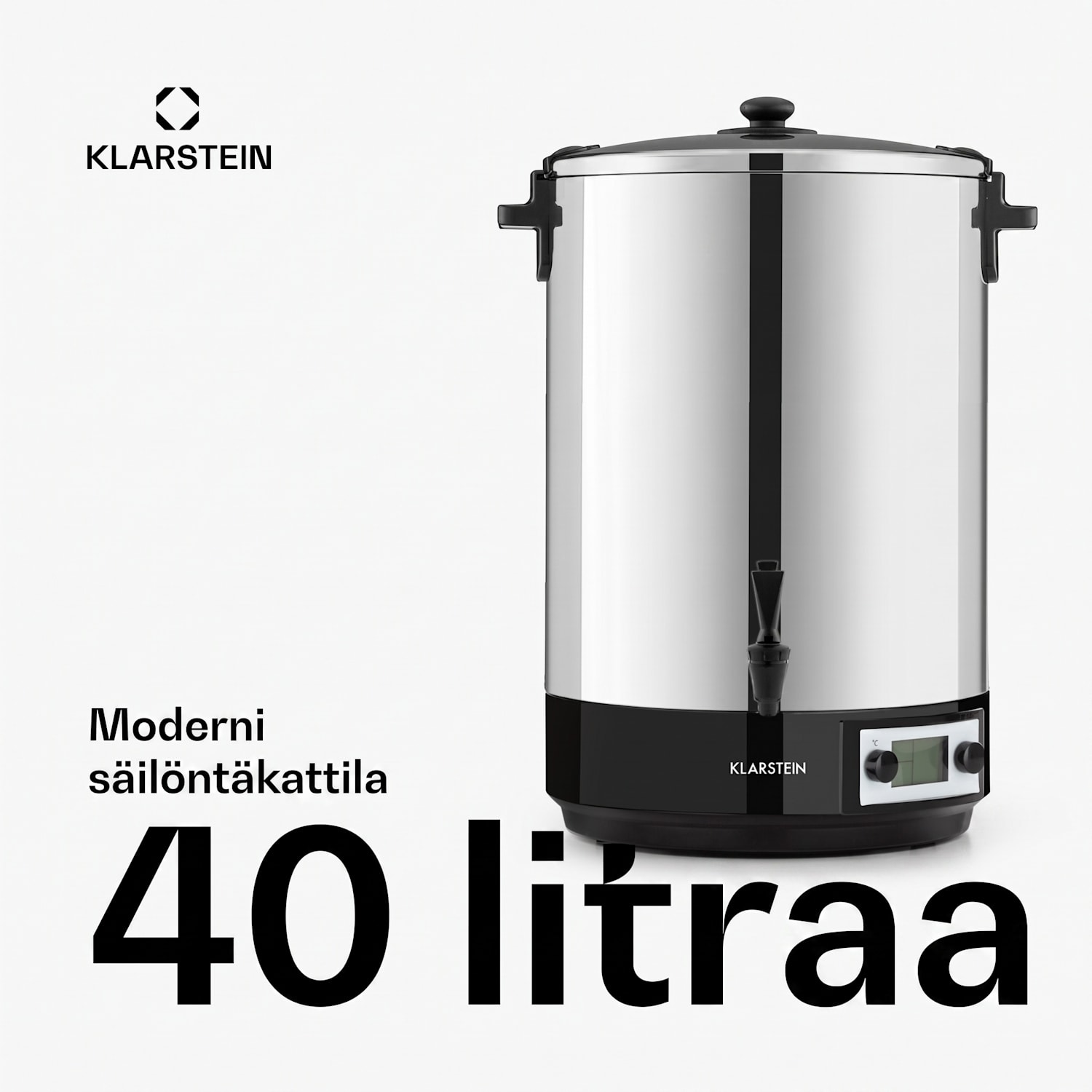 KonfiStar 40 Digital keittoautomaatti juoma-annostelija 40l 2500 W 100°C 180min 40 L | Digitaalinen