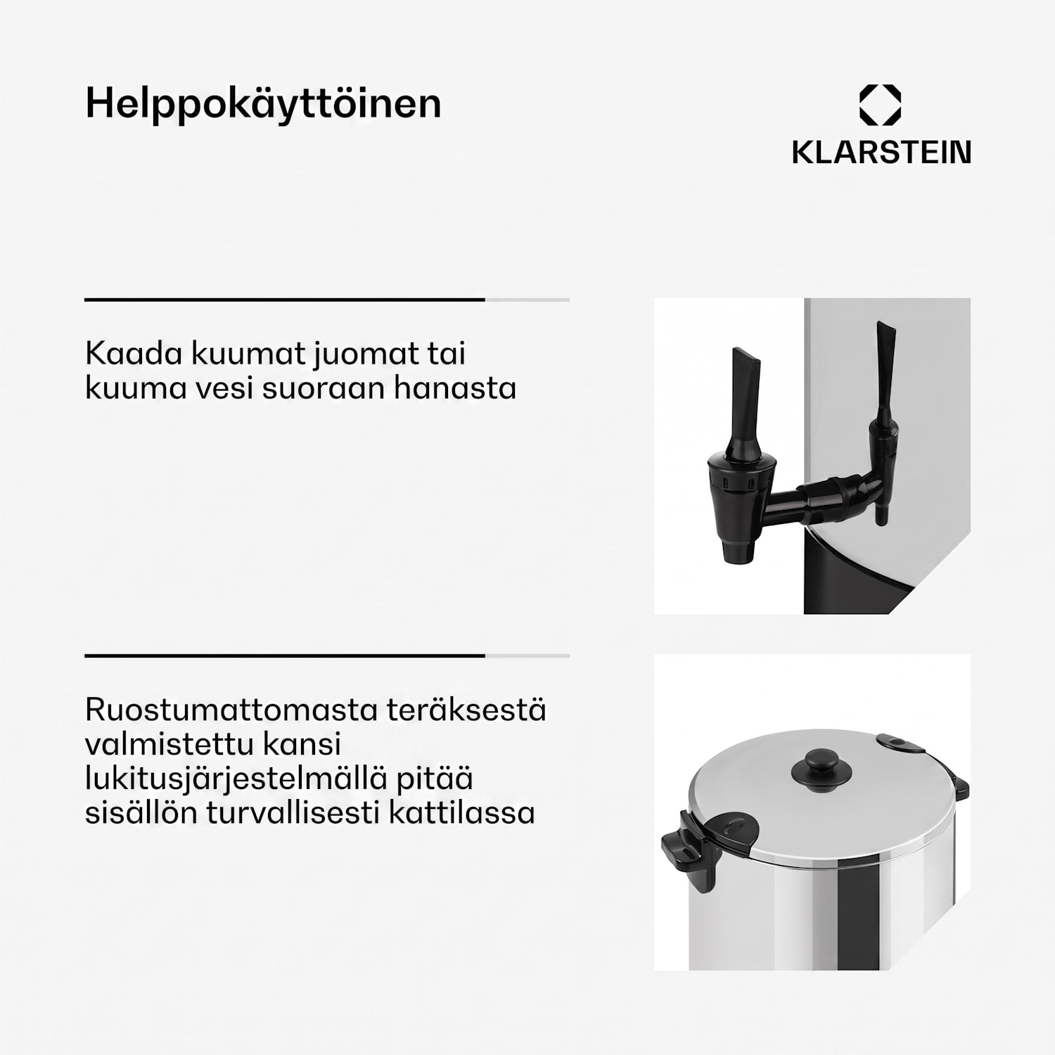 KonfiStar 40 Digital keittoautomaatti juoma-annostelija 40l 2500 W 100°C 180min 40 L | Digitaalinen