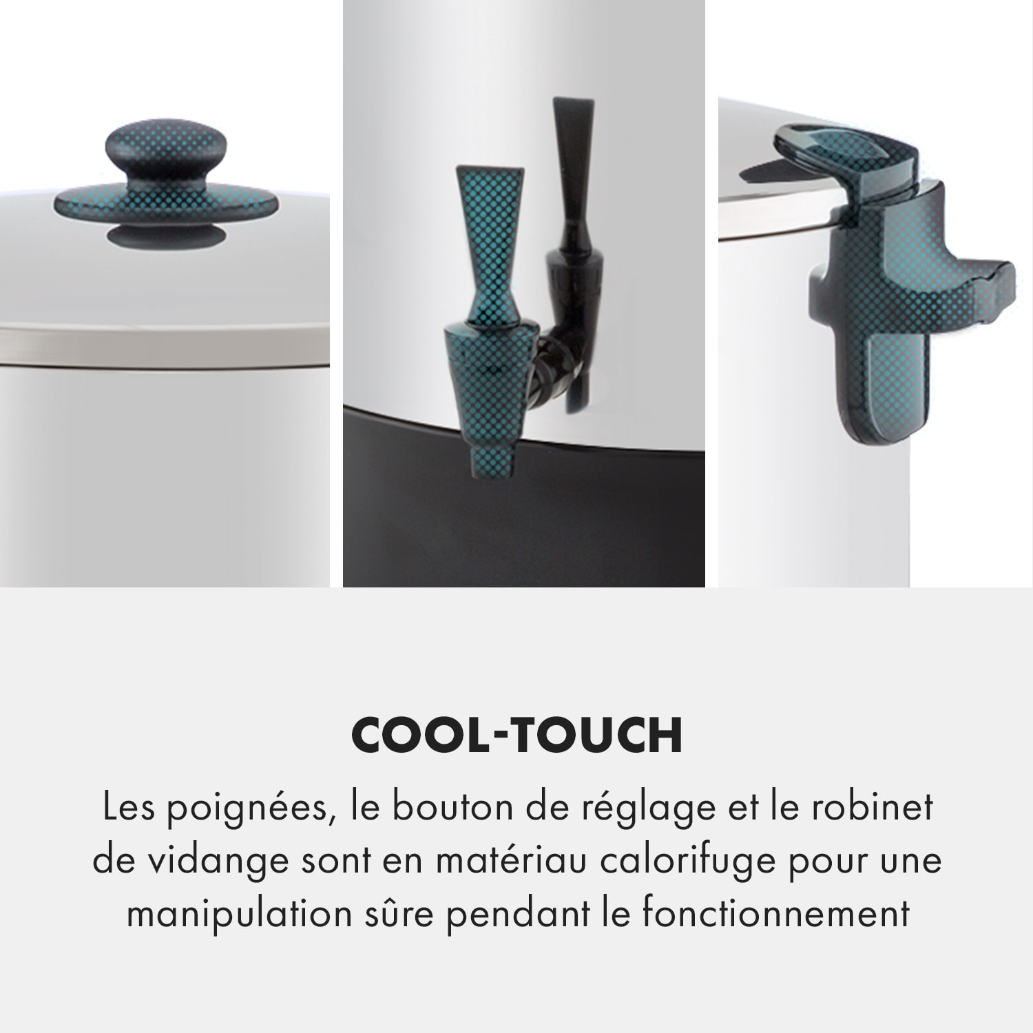 KonfiStar 40 Digital weckautomaat drankendispenser 40L 2500 Watt 100°C 180 min. 40 L | Digitaal