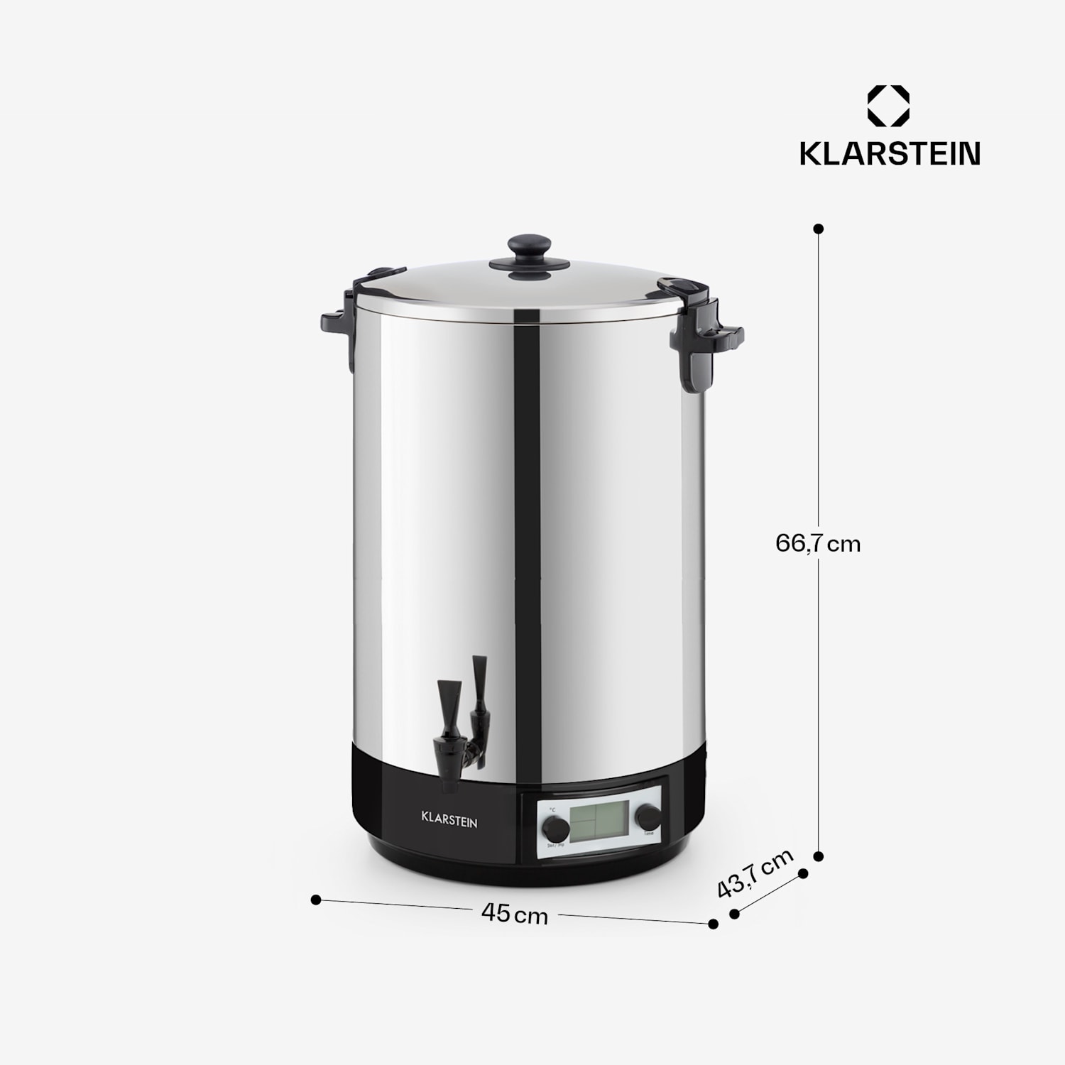 KonfiStar 50 Digital Pastorizzatore e Dispenser 50L 100°C 180min 50 L | Digitale