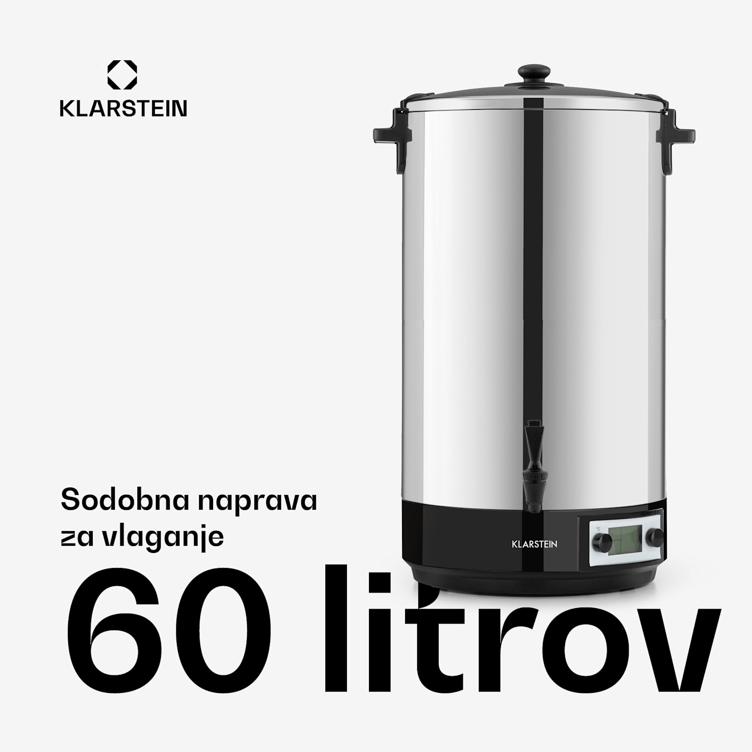 KonfoStar 60, avtomat za vkuhavanje, zalogovnik za pijačo, 60 L, 100°C, 180 min 