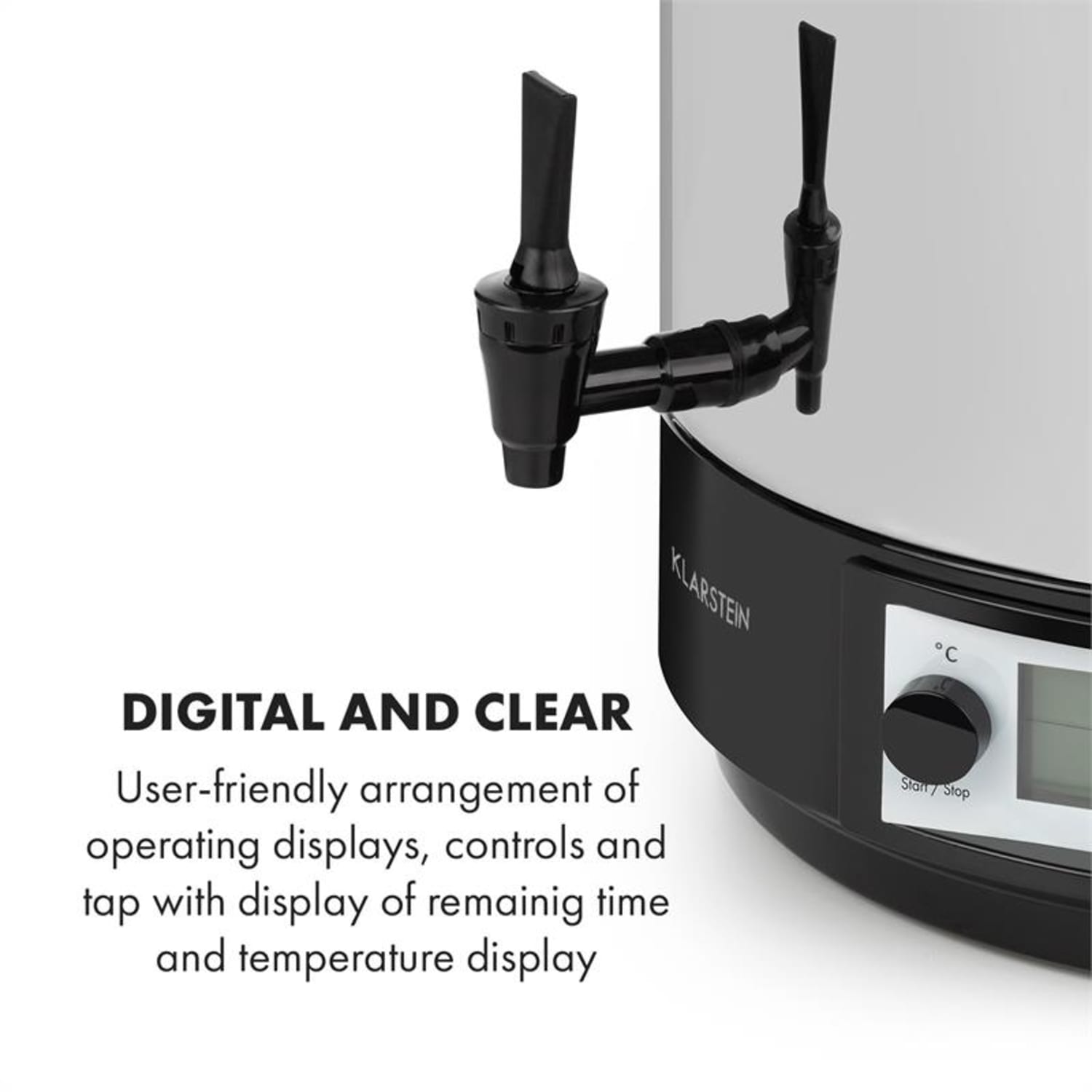 KonfiStar 60, digital, aparat de conservare, recipient pentru băuturi, 60L, 100 ° C, 180 min 