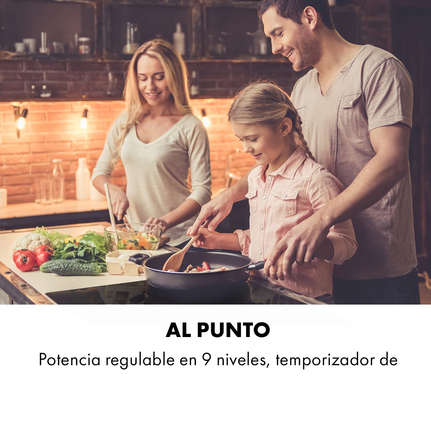 Delicatessa 90 Flex Cocina de inducción 5 zonas 7000W Negra 5