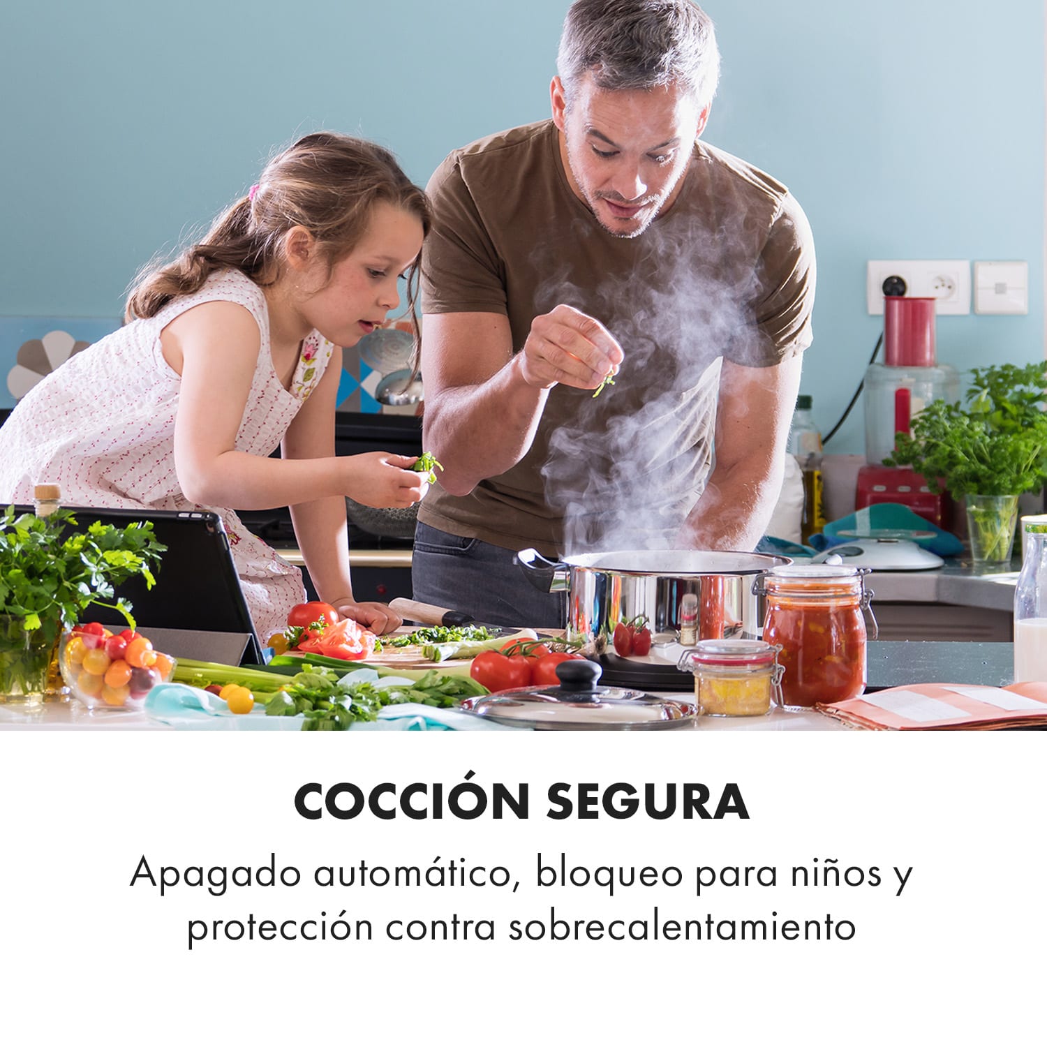 Delicatessa 90 Flex Cocina de inducción 5 zonas 7000W Negra 5