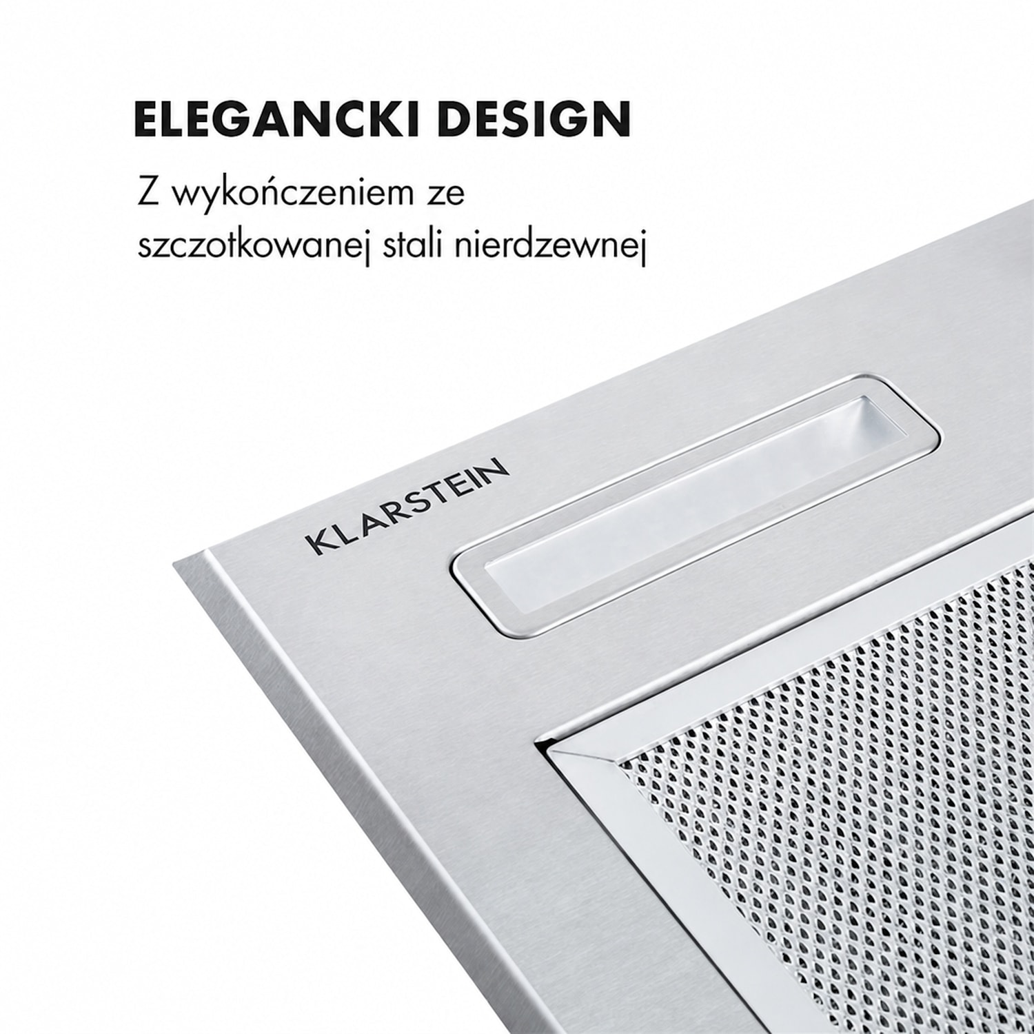 Simplica, okap kuchenny do zabudowy, 52 cm, 440 m³/h, LED, stal szlachetna 52 cm