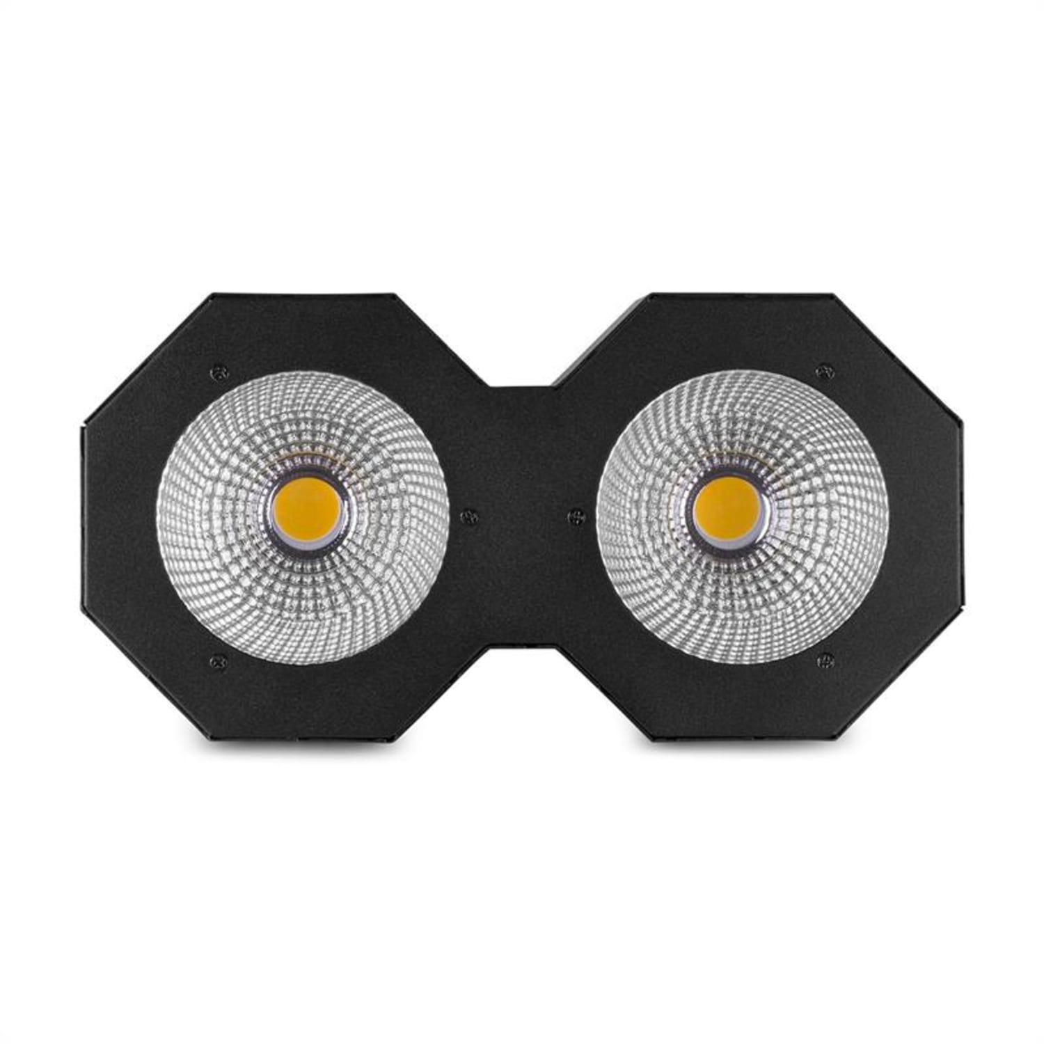 SB200, stage blinder, 2 x 50 W, COB светодиоди, топло бяло, управление на пиксели, 6 DMX канала