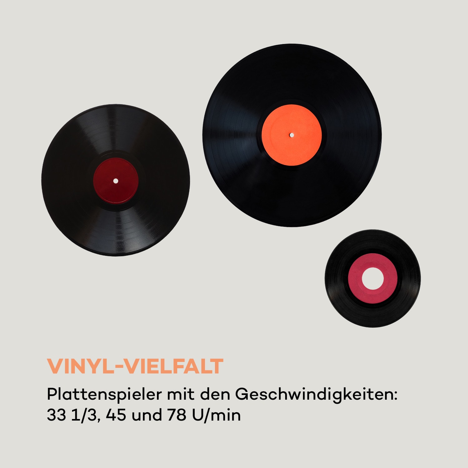 Belle Epoque 1912 Retro-Plattenspieler CD BT USB DAB+/UKW braun 