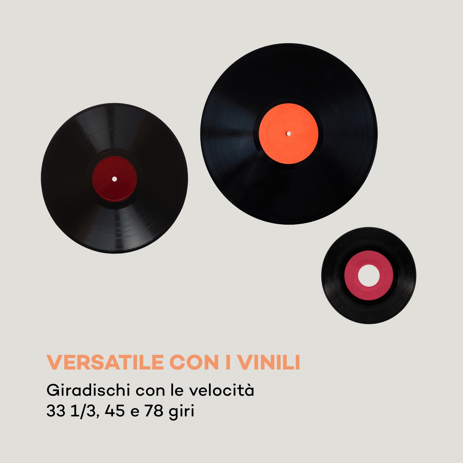 Belle Epoque 1912 giradischi retrò CD BT USB DAB+/FM marrone 