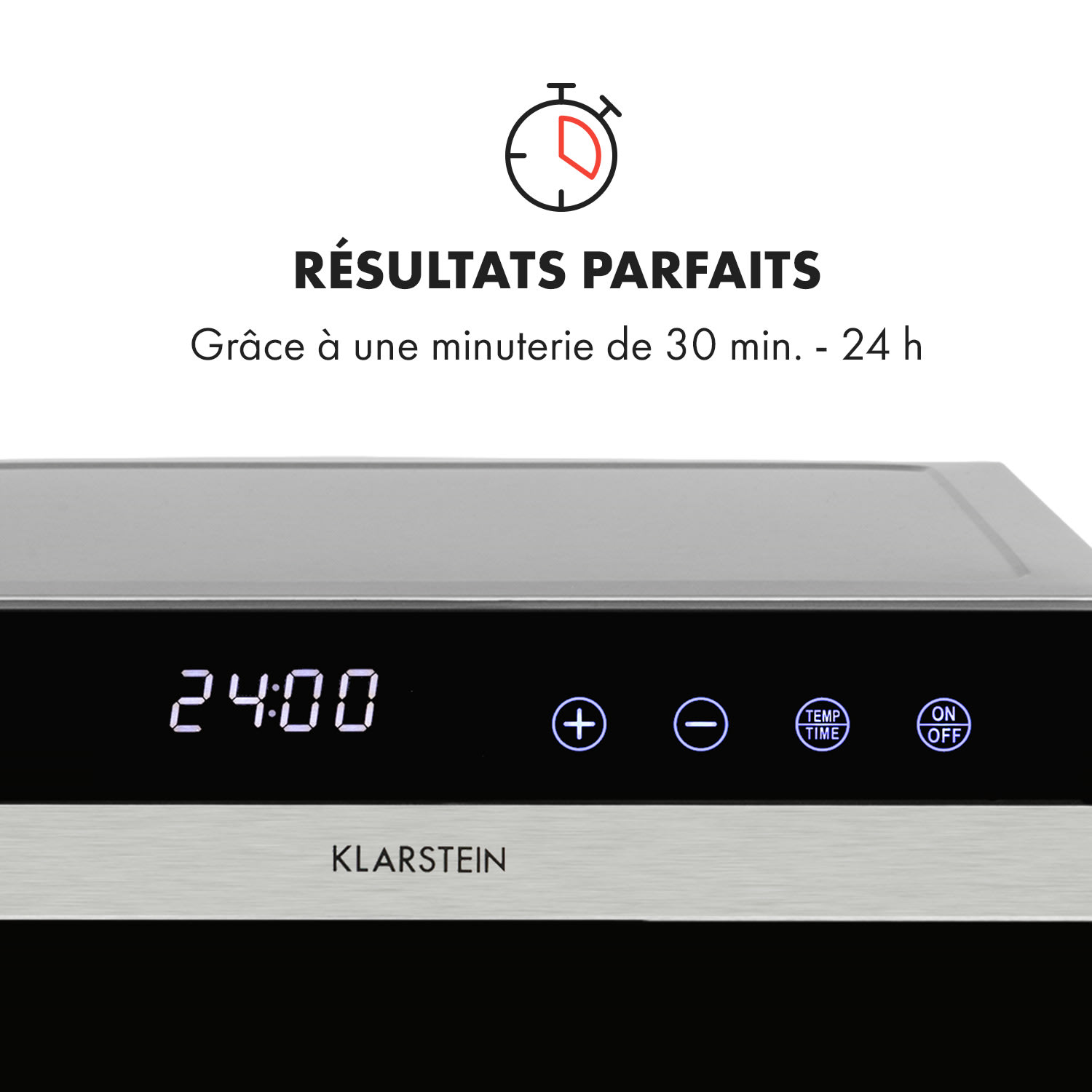 Flavour Dry voedseldroger temperatuur: 35 - 75 °C digitale thermostaat 