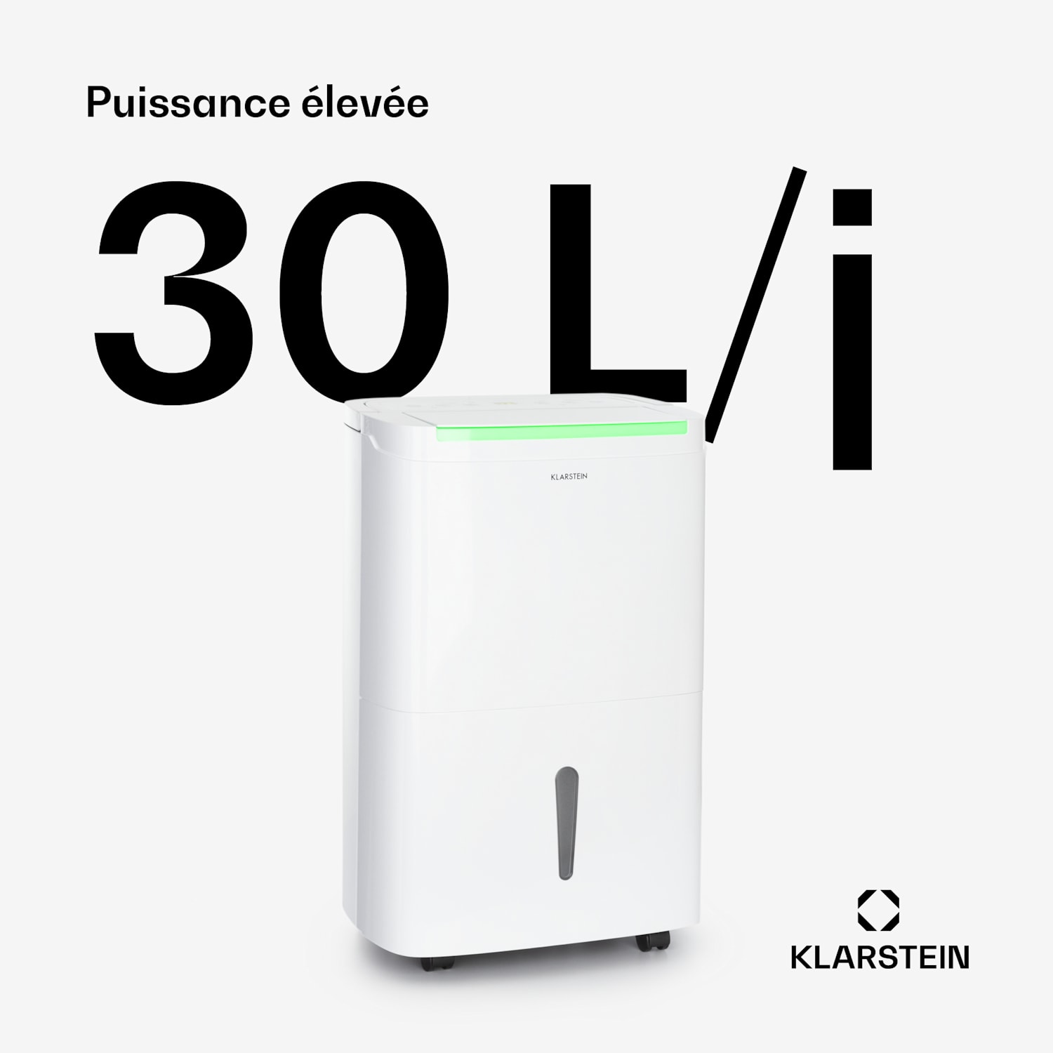 DryFy Connect 30 luchtontvochtiger WiFi compressie 30l/d 25-30m², wit 30L/24h | Wit