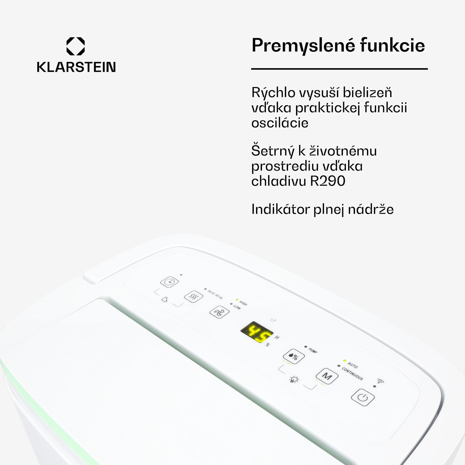 DryFy Pro Connect Smart, Odvlhčovač vzduchu, WiFi, Kompresný, 30l/d, 25-30m², Biela 30L/24h | Biela