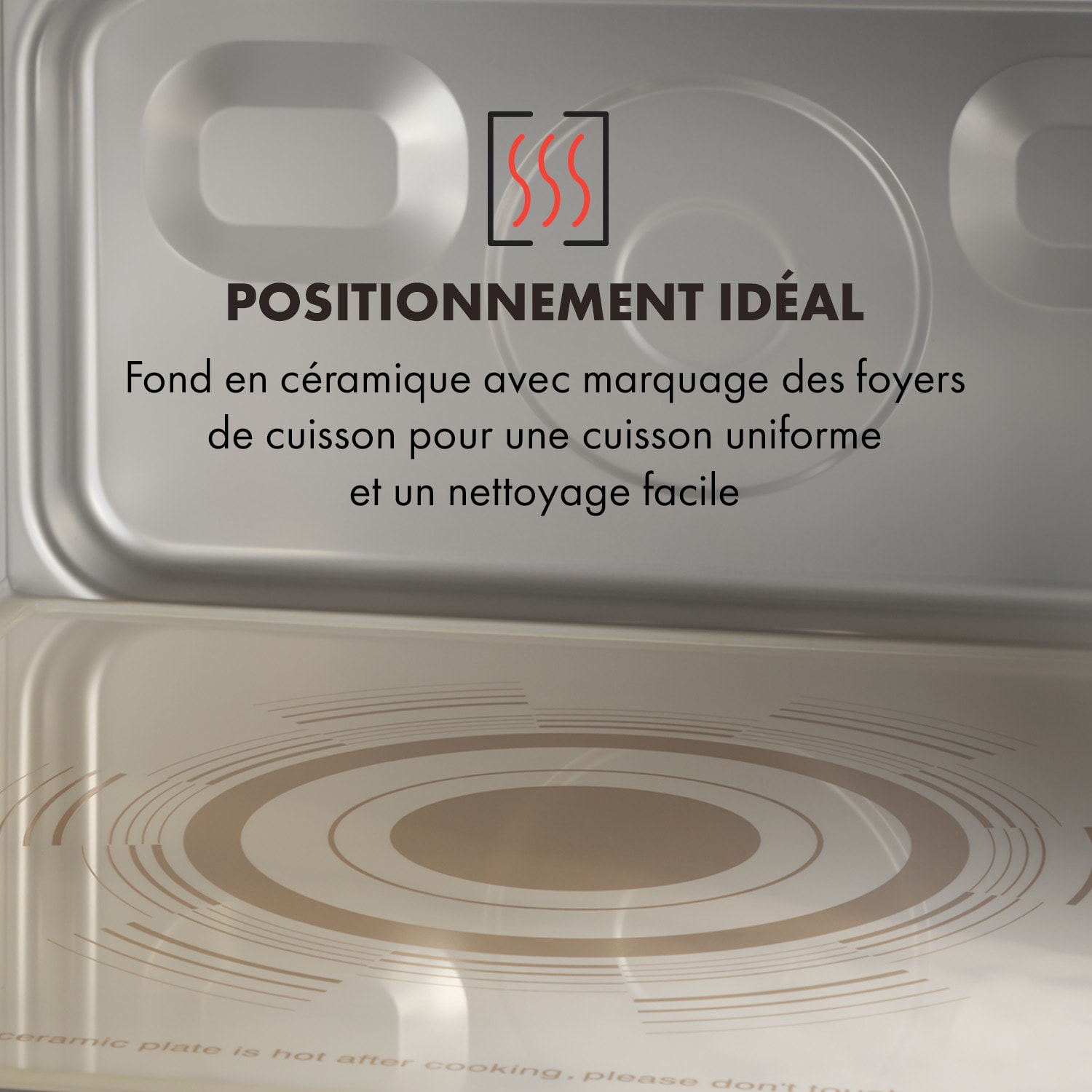 Bestzeit 25 Four micro-ondes 1000W 25L minuterie 3 niveaux inox 