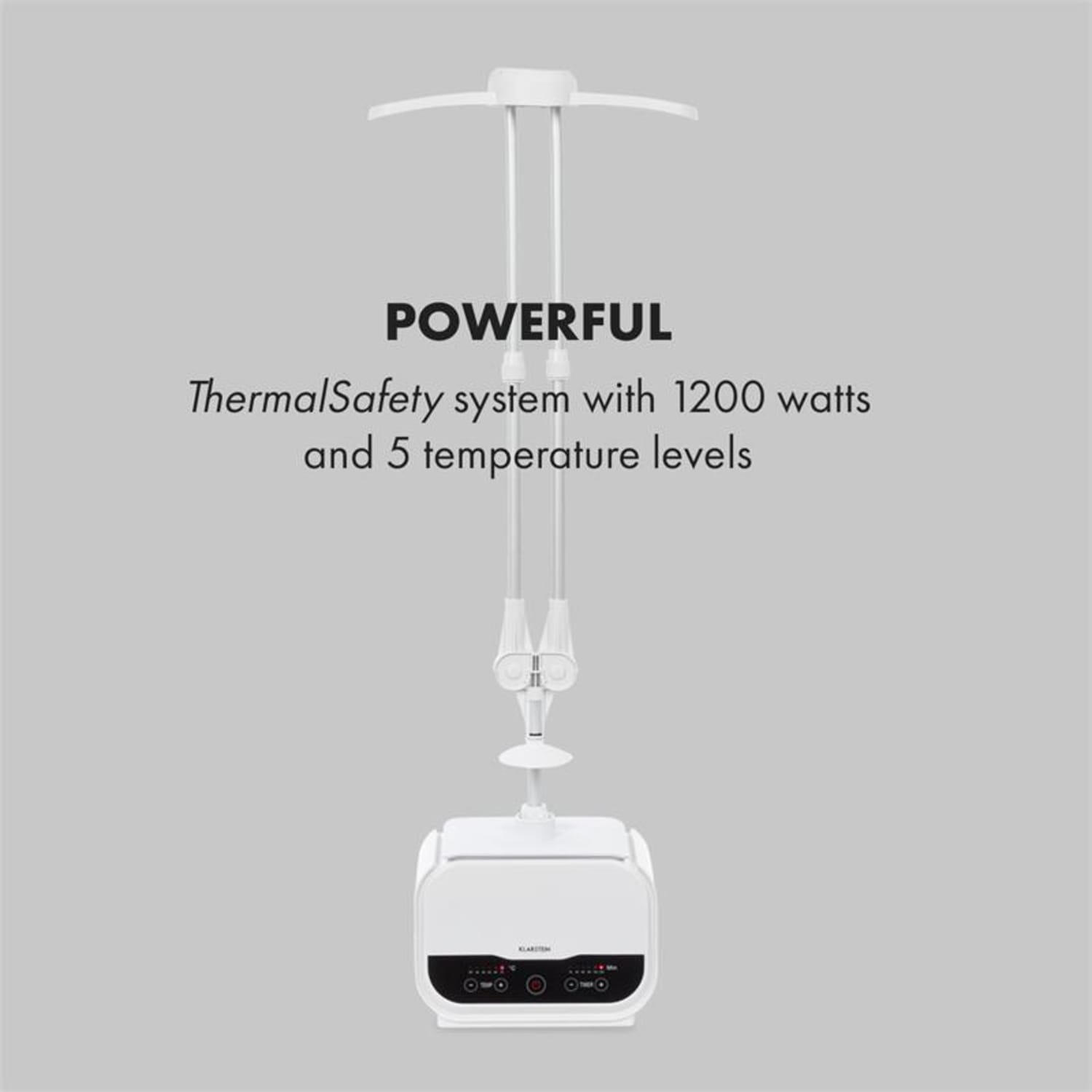 ShirtButler Pro, automatický systém sušenia nohavíc, 1200 W, 2-v-1, 70 °C, časovač