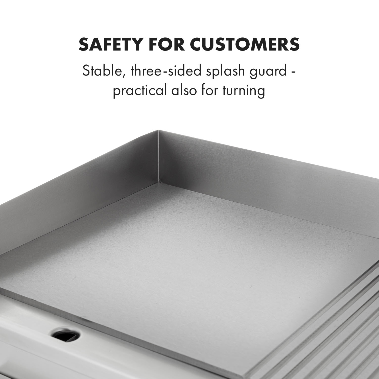 Grillmeile 3000GR Pro Electric Grill 3000W 54.5x35cm Smooth / Ribbed Smooth and ribbed grill surface