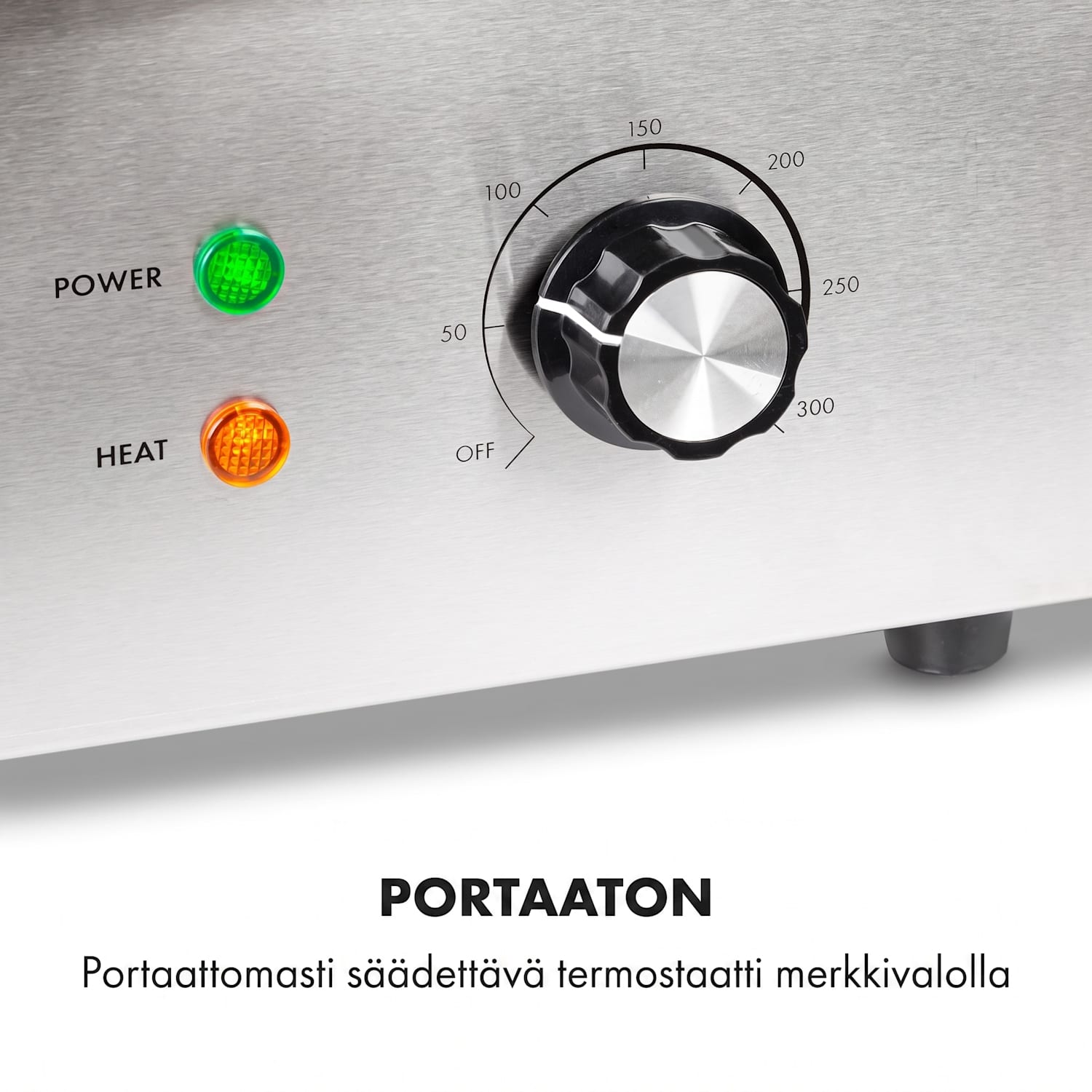 Grillmeile 3000R Pro -sähkögrilli 3000 W grillilevy 54,5 x 35 cm uurrettu uritettu grillaustaso