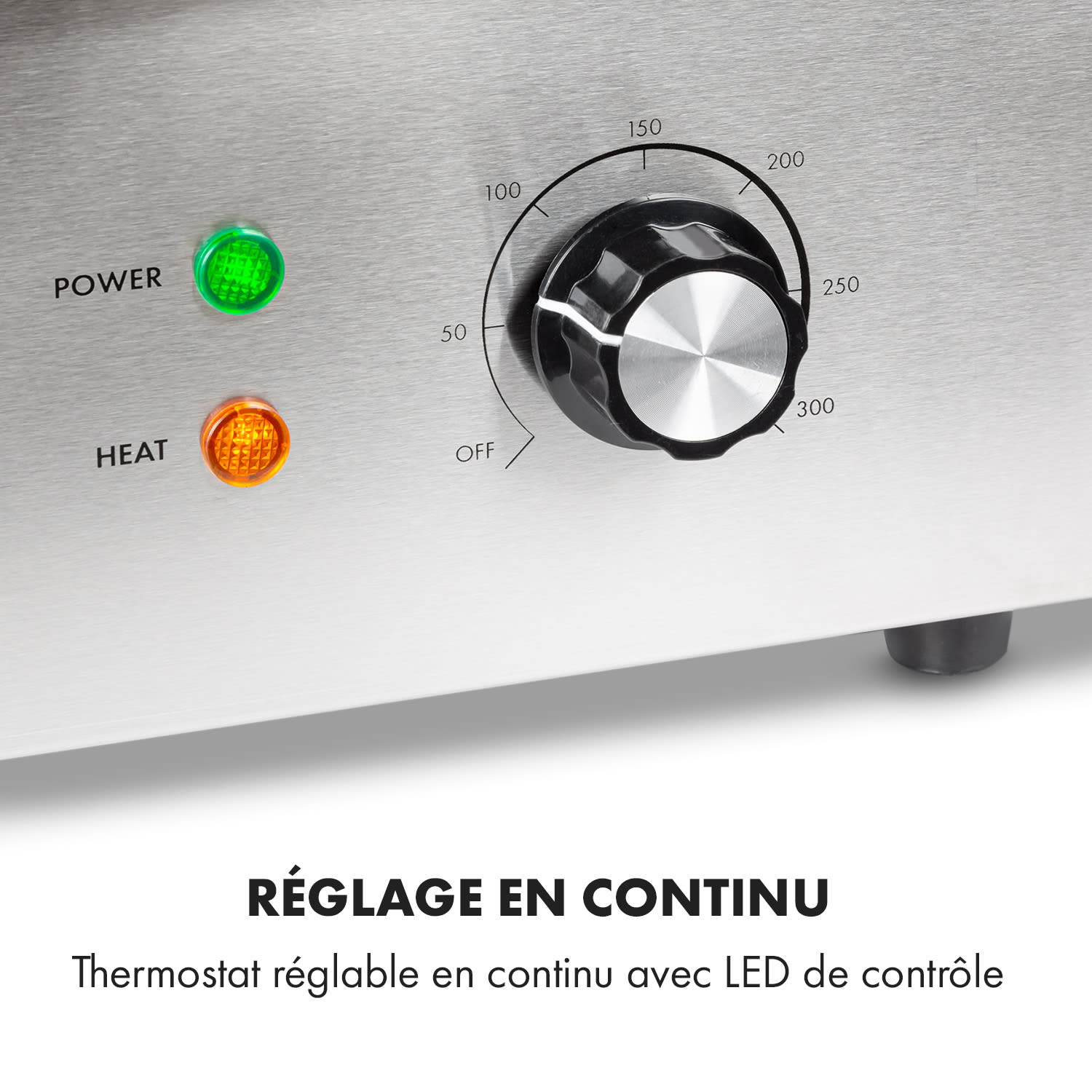 Grillmeile 3000R Pro elektrische bbq 3000W plaat 54,5x35cm geribbeld Geribbeld grilloppervlak