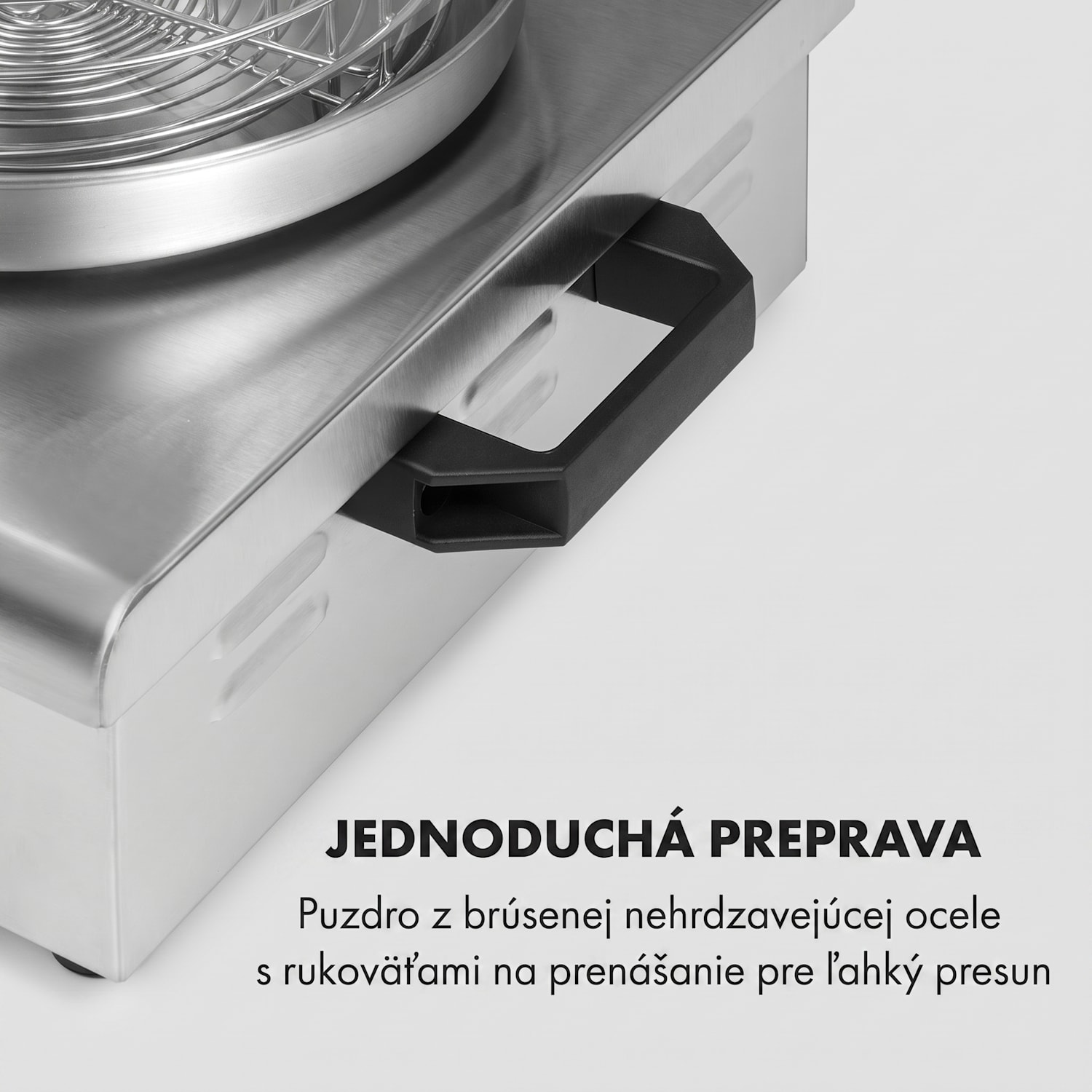 Wurstfabrik 450, hotdogovač, 450 W, 5 l, 30-100 °C, sklo, nehrdzavejúca oceľ 450 W
