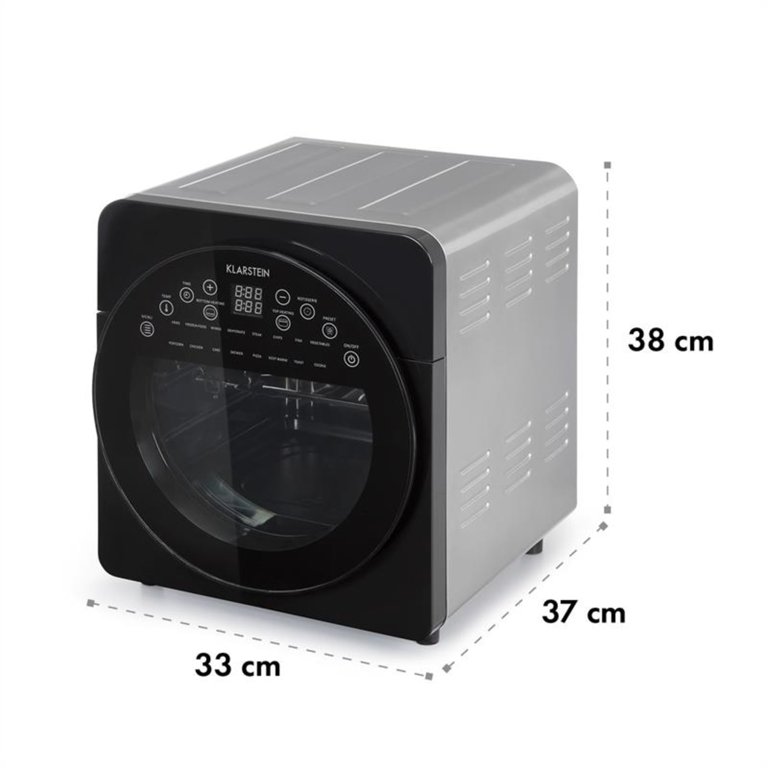 AeroVital easy touch, frytkownica beztłuszczowa, 16 programów, 1700 W, 14 l, kolor srebrny Matalik