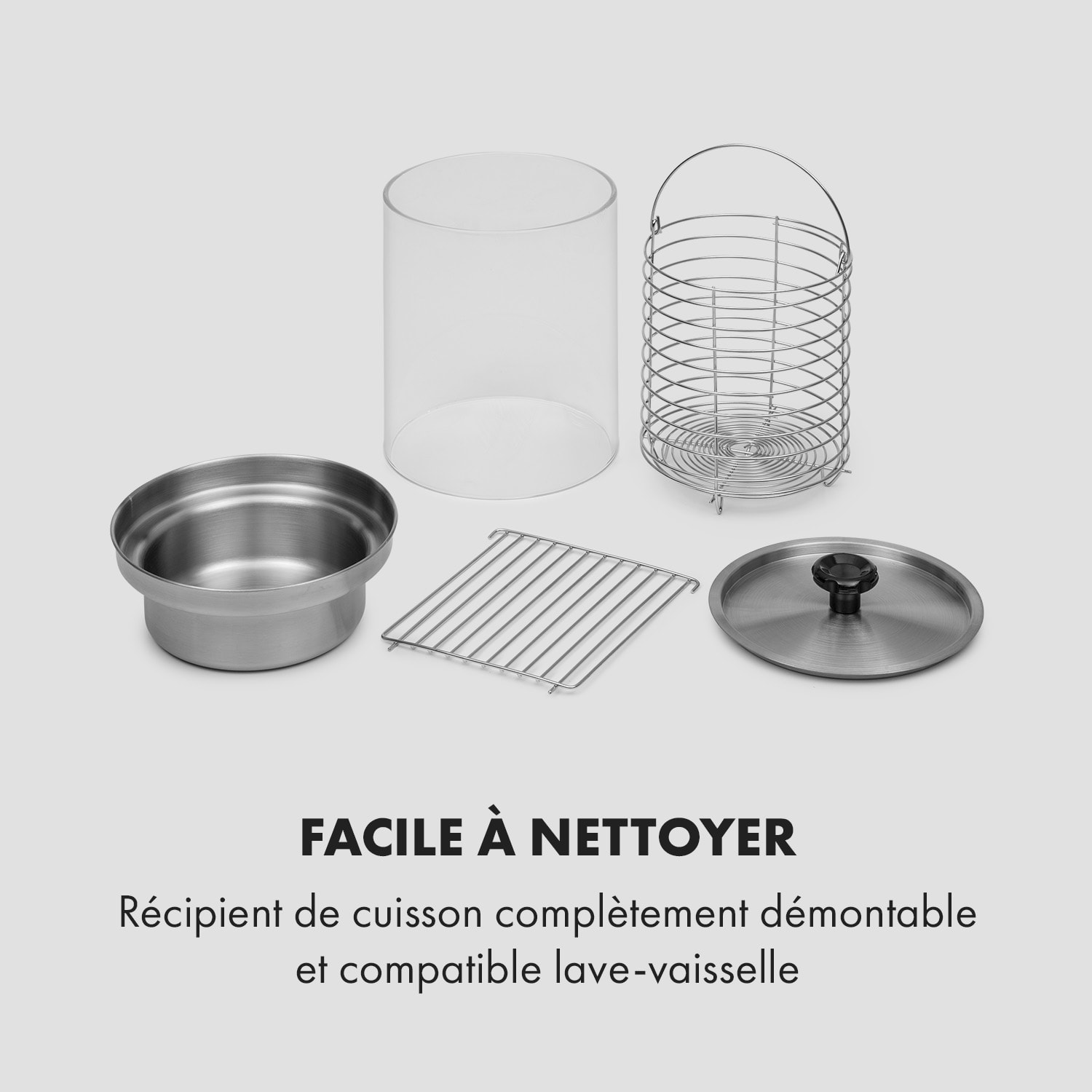 Worstfabriek Pro 550 hotdog maker 550W 5L 30-100°C glas roestvrij staal 550 W