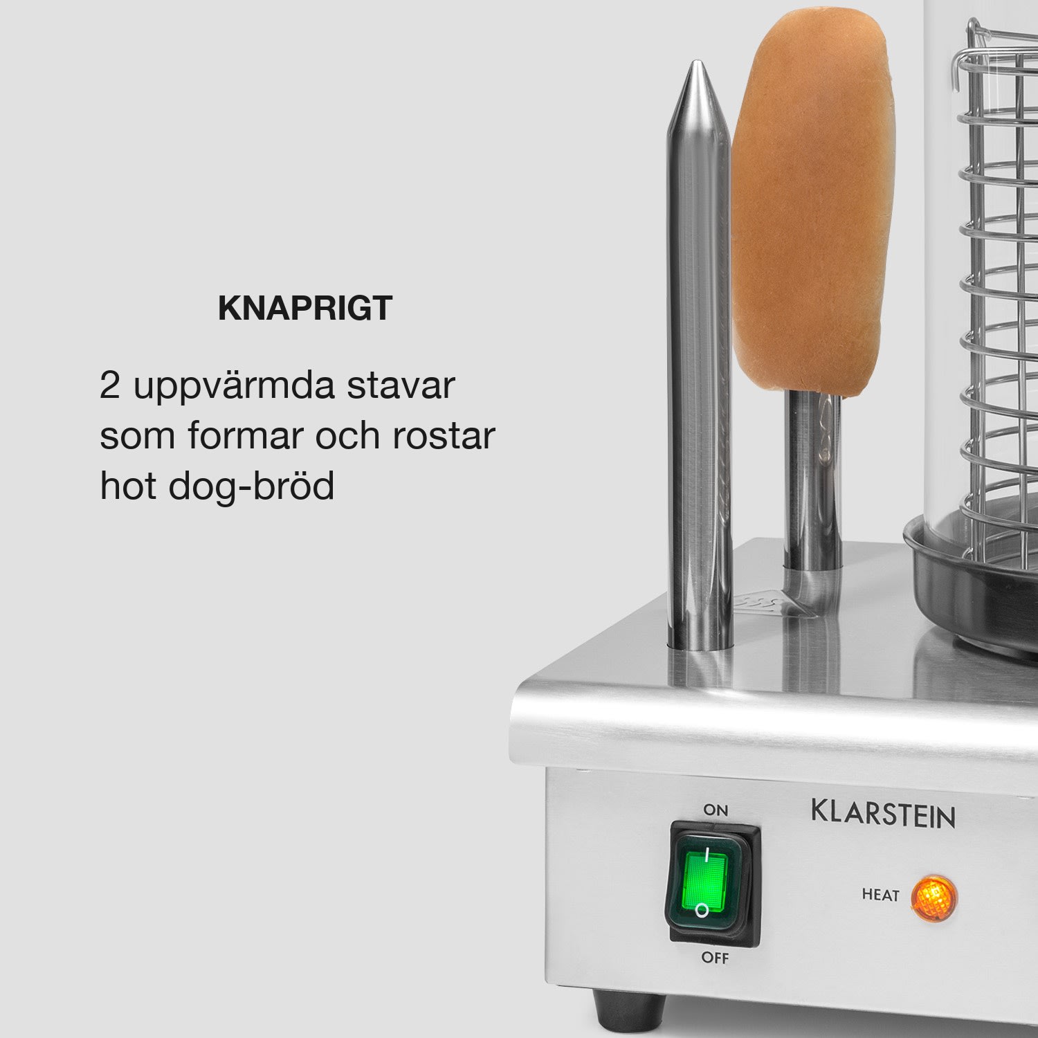Wurstfabrik Pro 550 Hot Dog Maker 550W 5l 30-100°C glas rostfritt stål 550 W