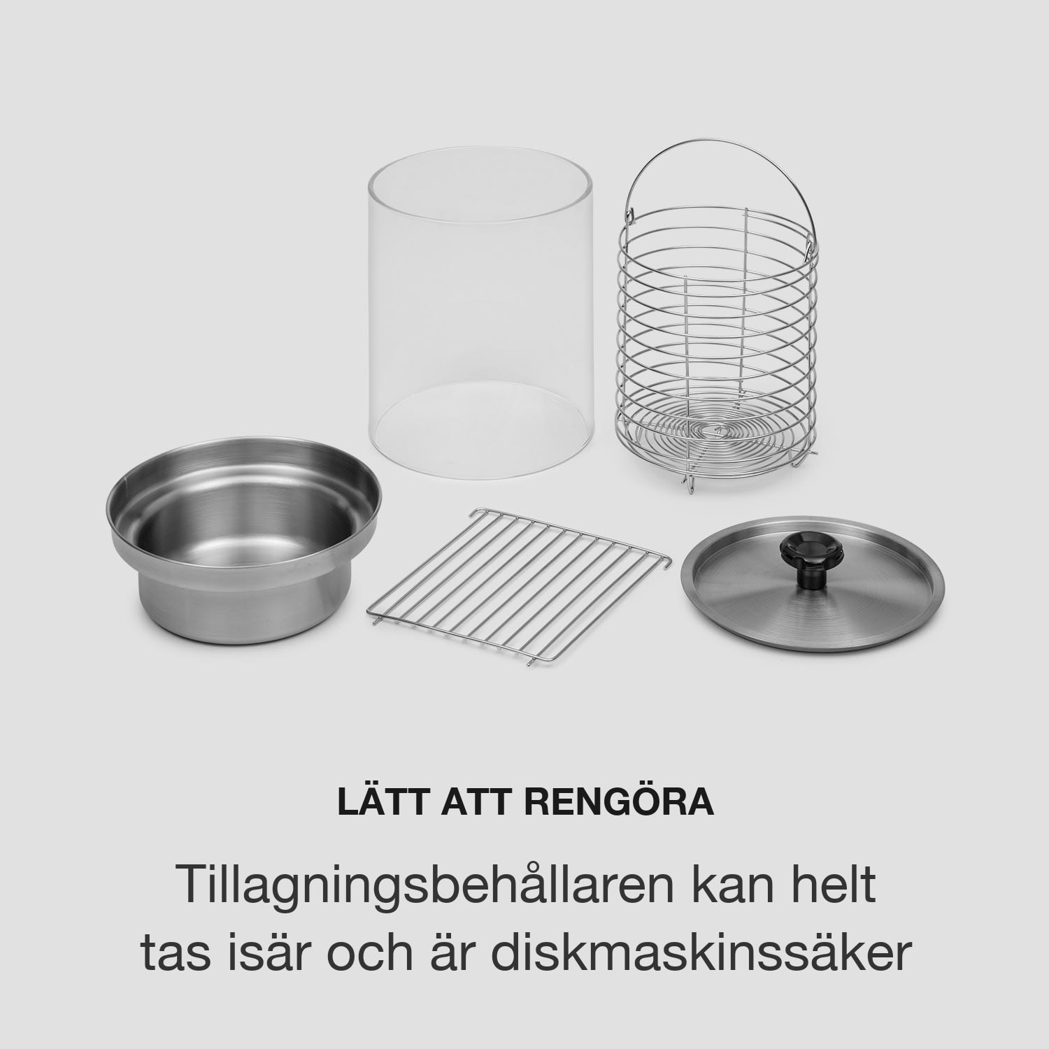 Wurstfabrik Pro 550 Hot Dog Maker 550W 5l 30-100°C glas rostfritt stål 550 W