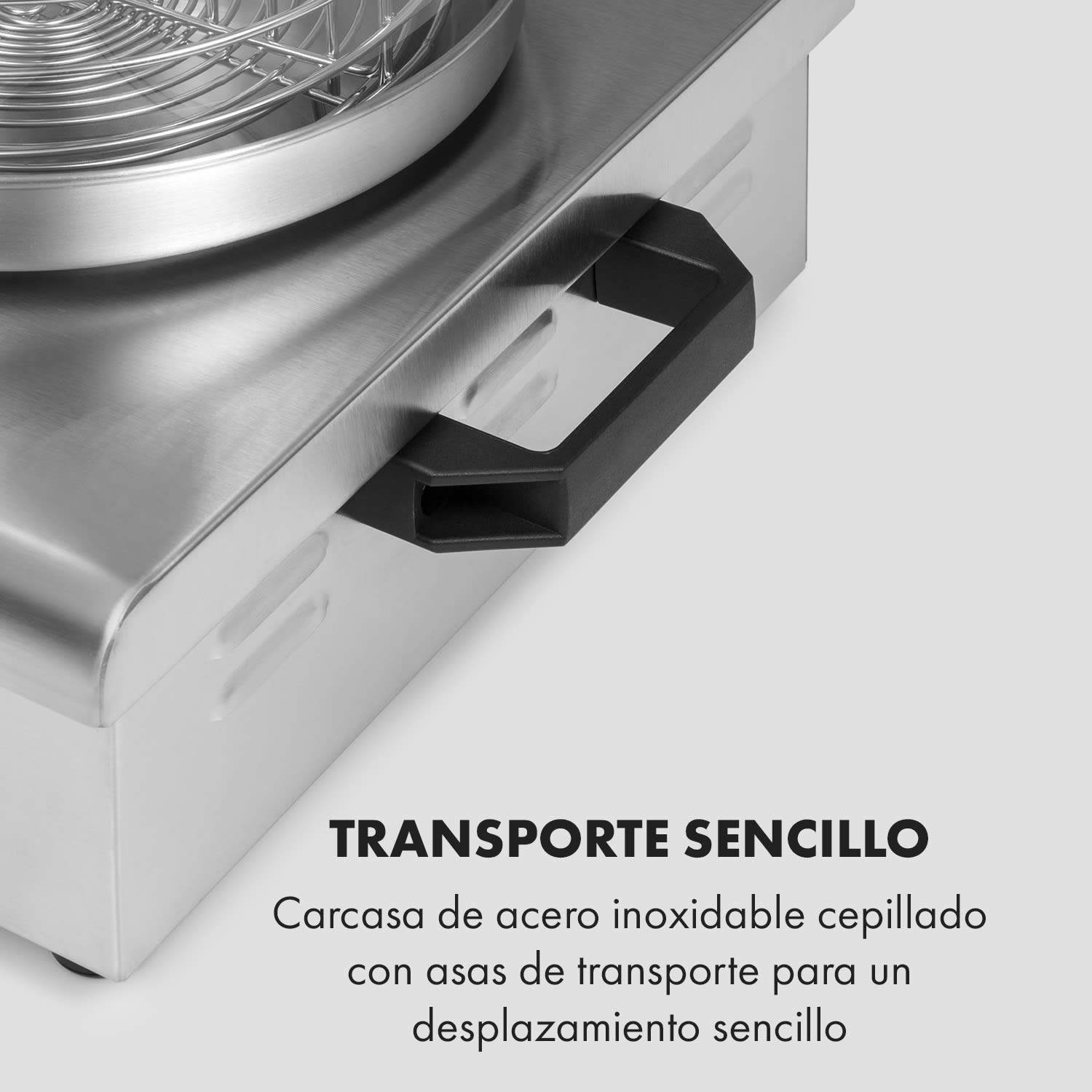 Wurstfabrik Pro 600 Máquina de Hot Dogs de 600W 5L 30-100°C Vidrio Acero inoxidable 600 W