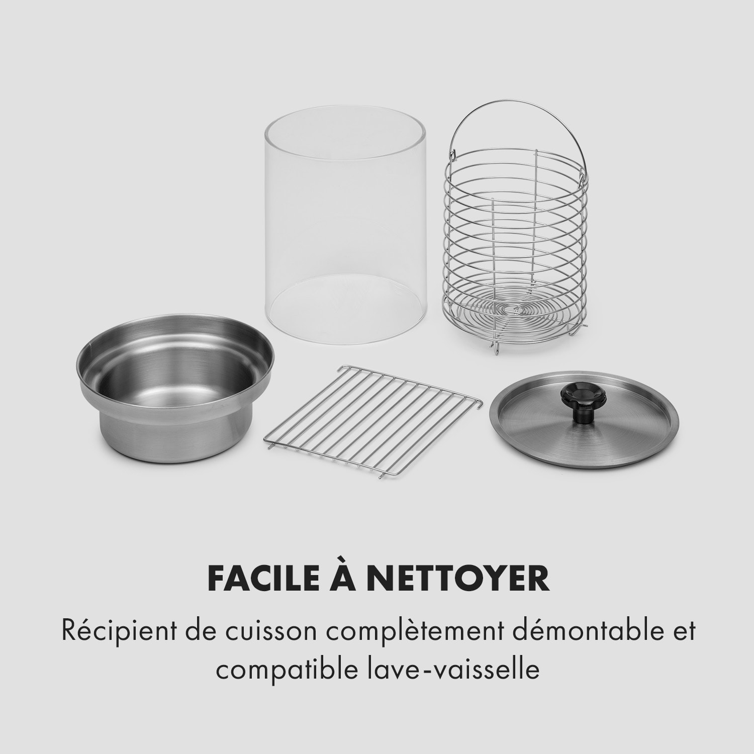 Worstfabriek Pro 600 hotdog maker 600W 5L 30-100°C glas roestvrij staal 600 W