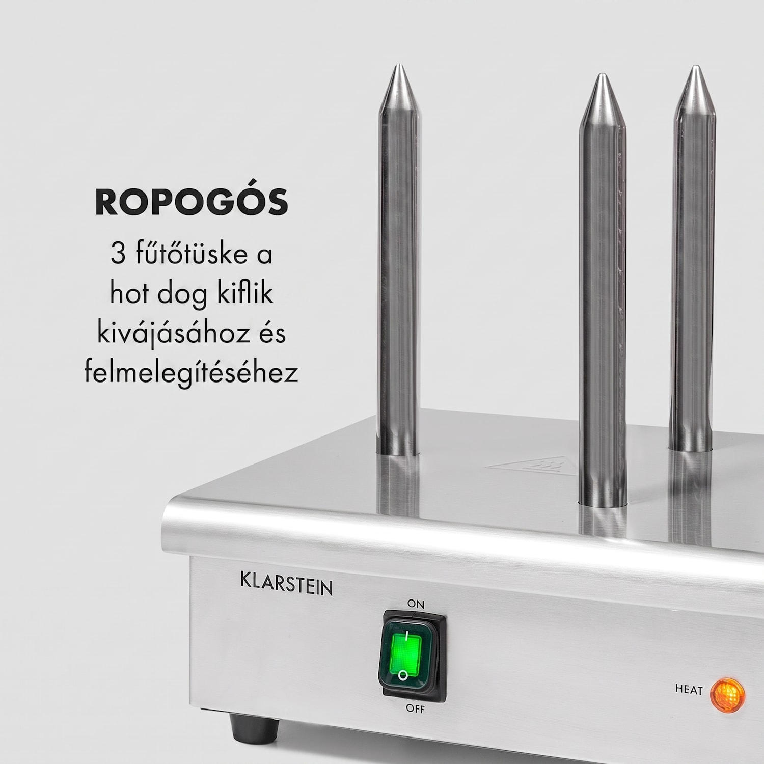Wurstfabrik 600, hot-dog készítő, 600 W, 5 l, 30 - 100 °C, üveg, rozsdamentes acél 600 W