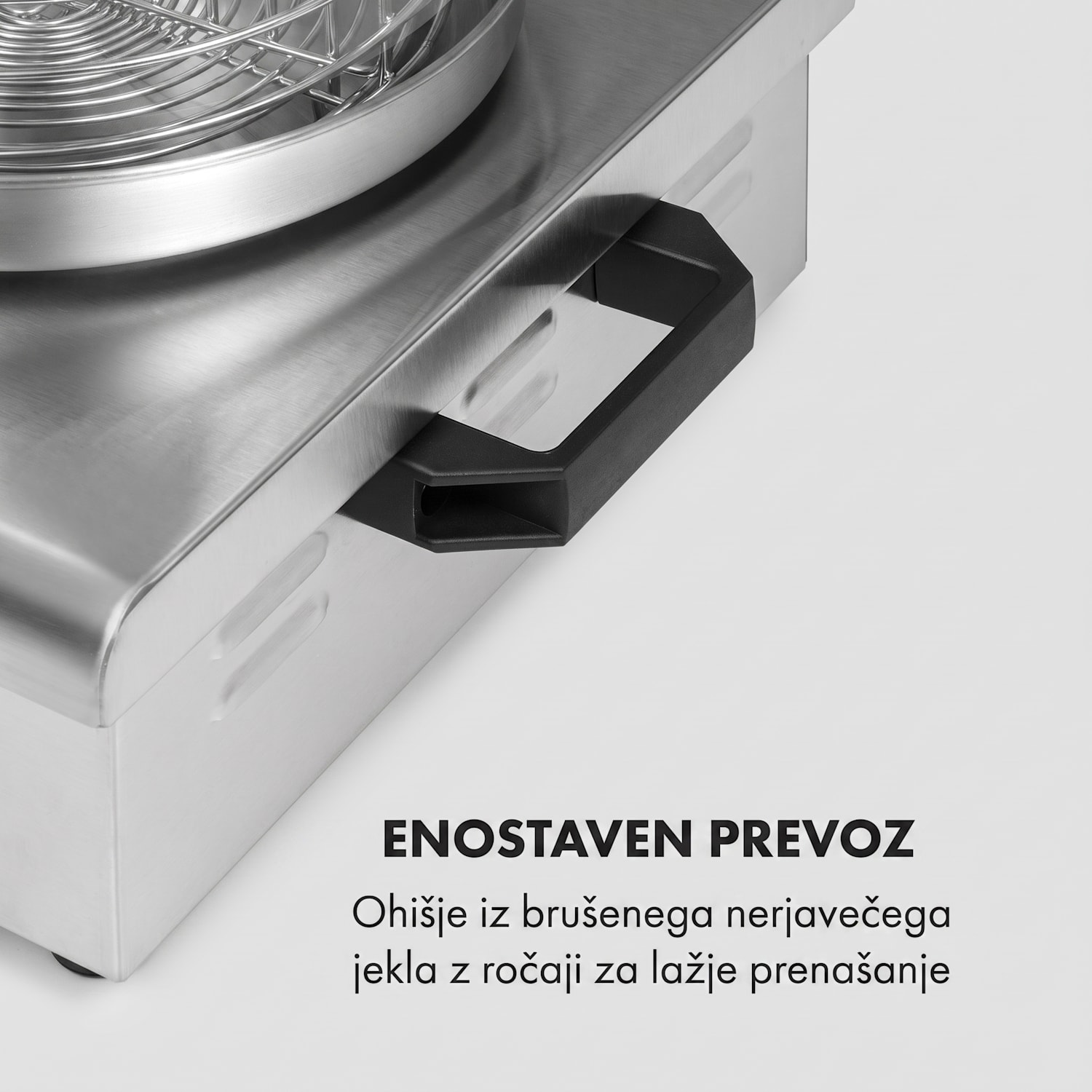 Wurstfabrik 600, aparat za hot dog, 600 W, 5 l, 30 – 100 °C, steklo, nerjaveče jeklo 600 W