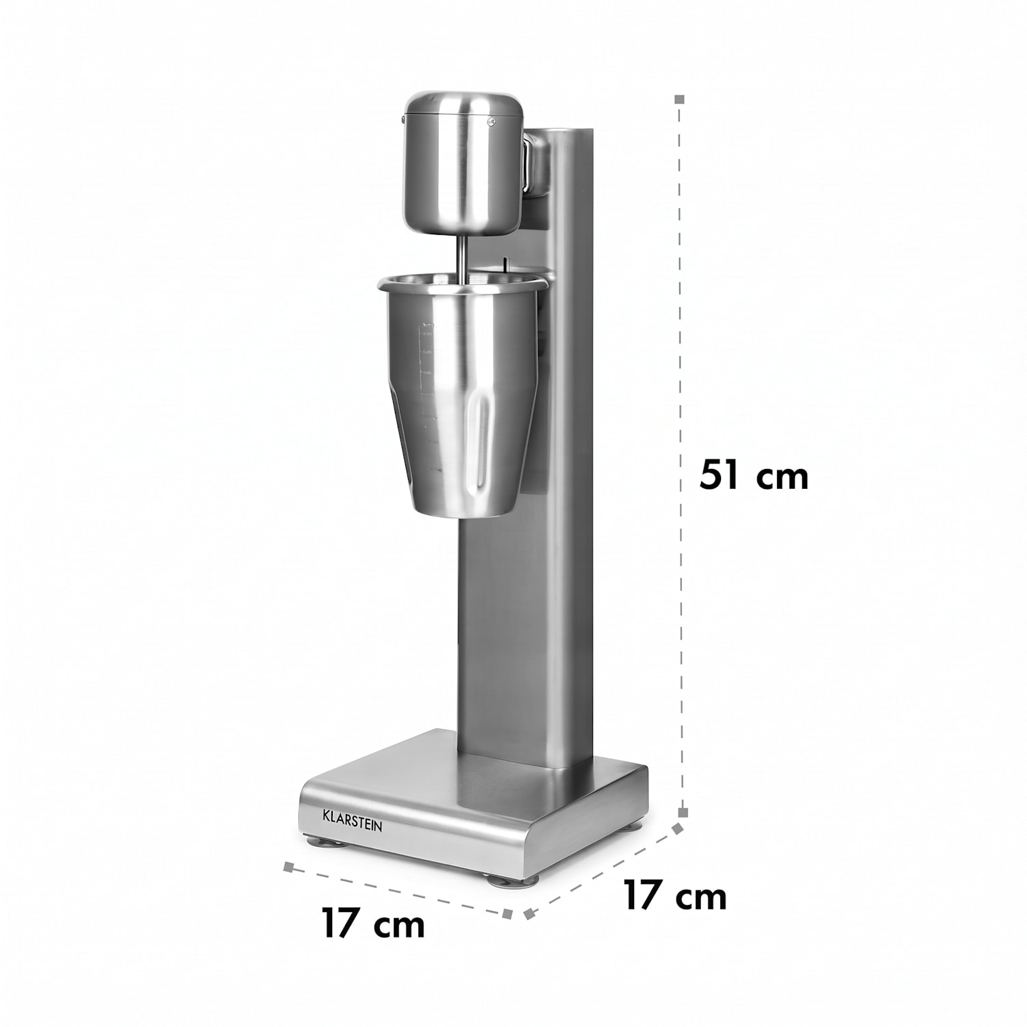 Kraftpaket Pro -pirtelökone proteiinipirtelö 80 W ruostumaton teräs hopea 80 W