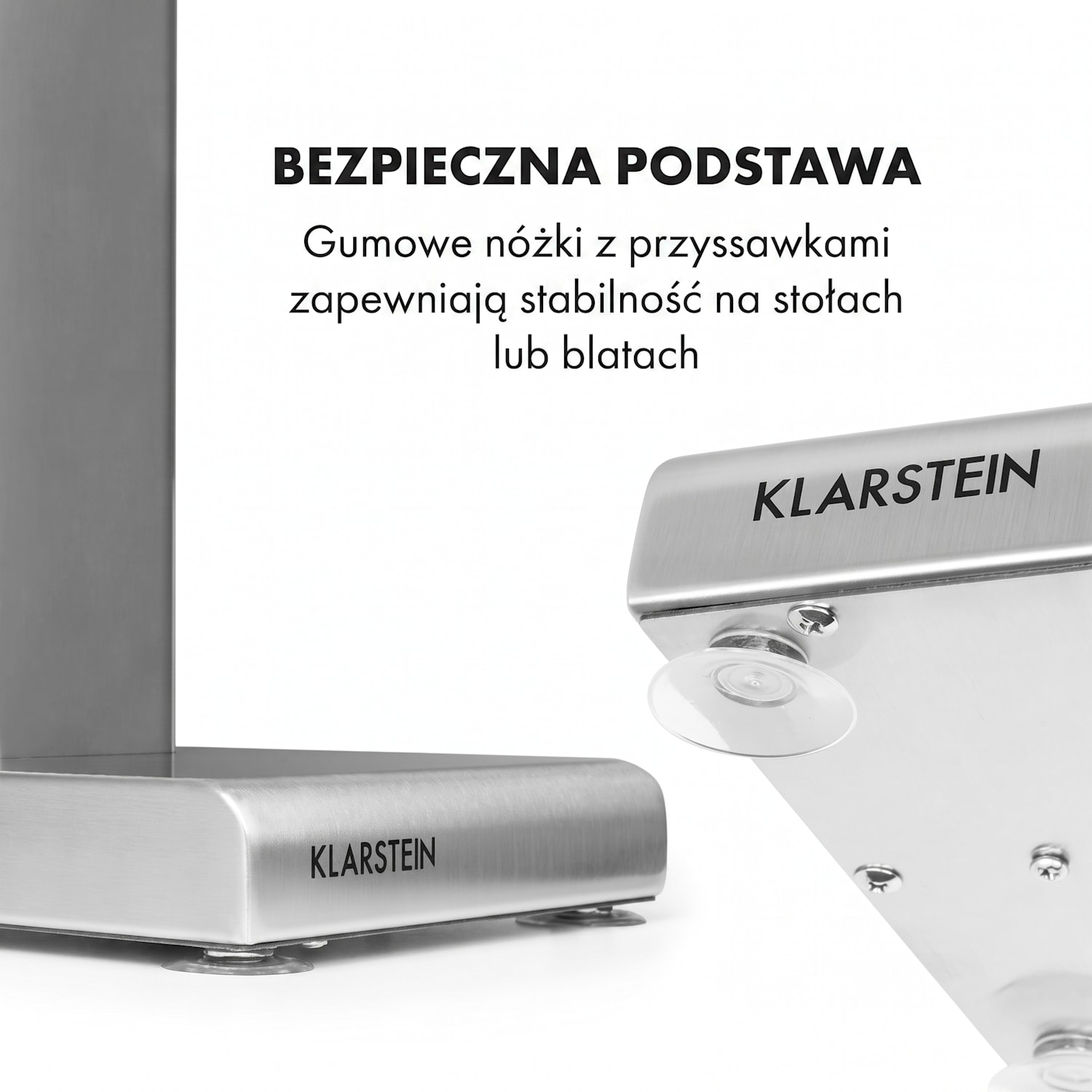 Kraftpaket, mikser do koktajli mlecznych, 80 W, stal szlachetna, srebrny 80 W
