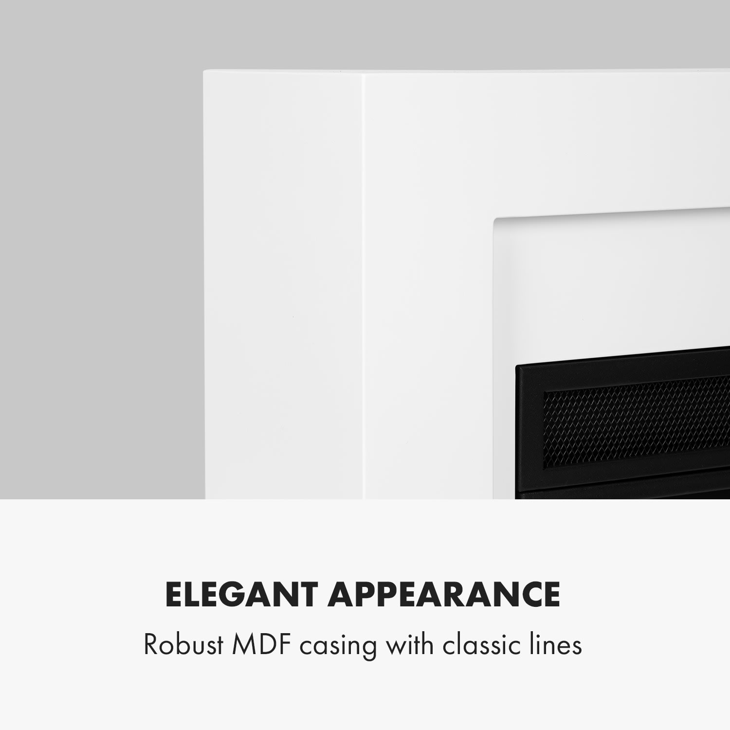 Blanca, șemineu electric, 1000/2000 W, LED, 10 – 30 °C, cronometru săptămânal