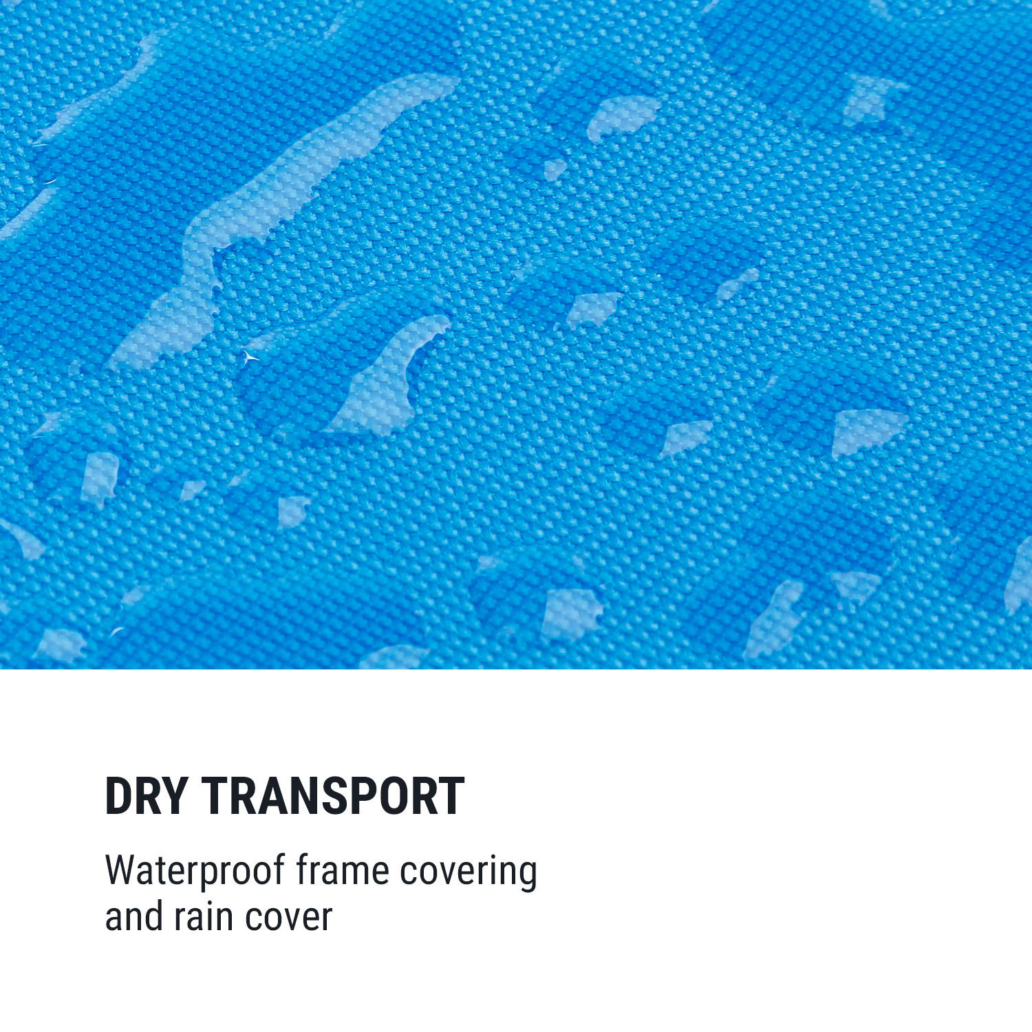 Companion, nákladní přívěs, 40kg/50l, přívěs na kolo, ruční vozík, černý Standard | Sportovní modrá