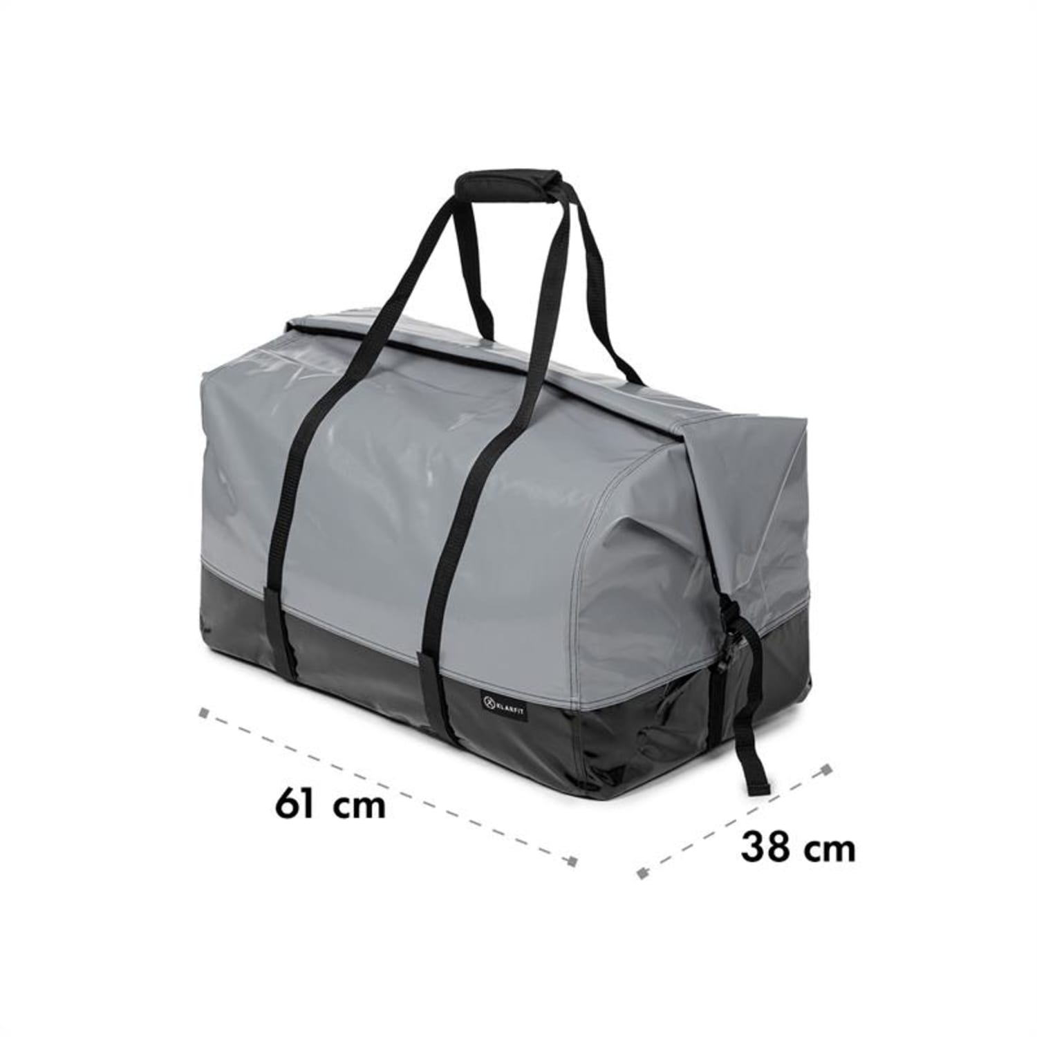 Companion, Travel Bag, transportna torba, 120 litrov, nepremočljiva, roll-top, siva barva 