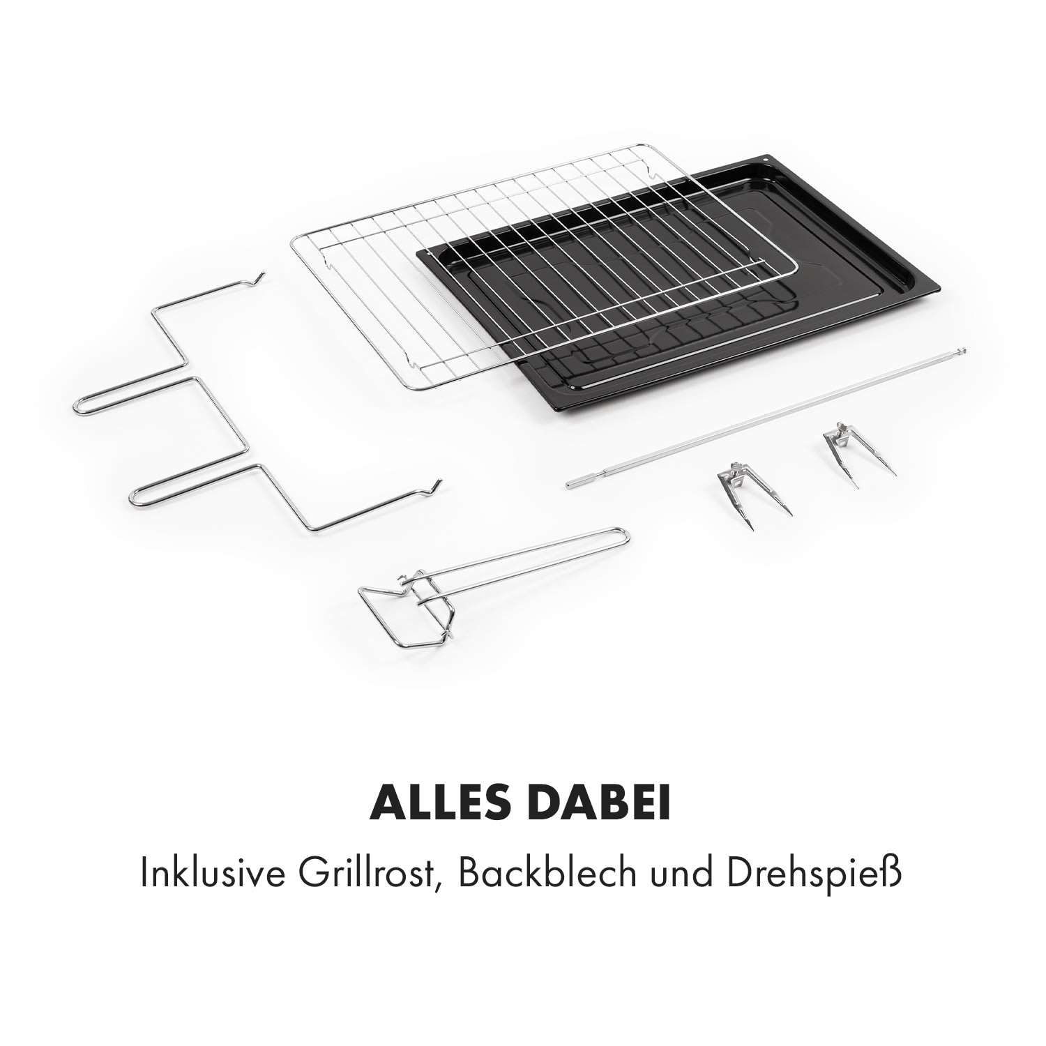 Masterchef 60 mini-forno 60l 2000W 100-230 °C timer nero 60 Ltr | Nero