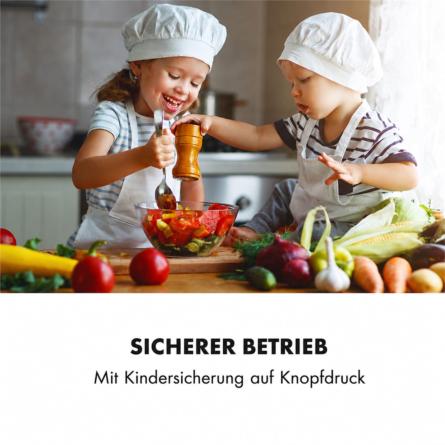 Cucinata Induktionskochfeld 3100W 10 Leistungsstufen 200-1300W 