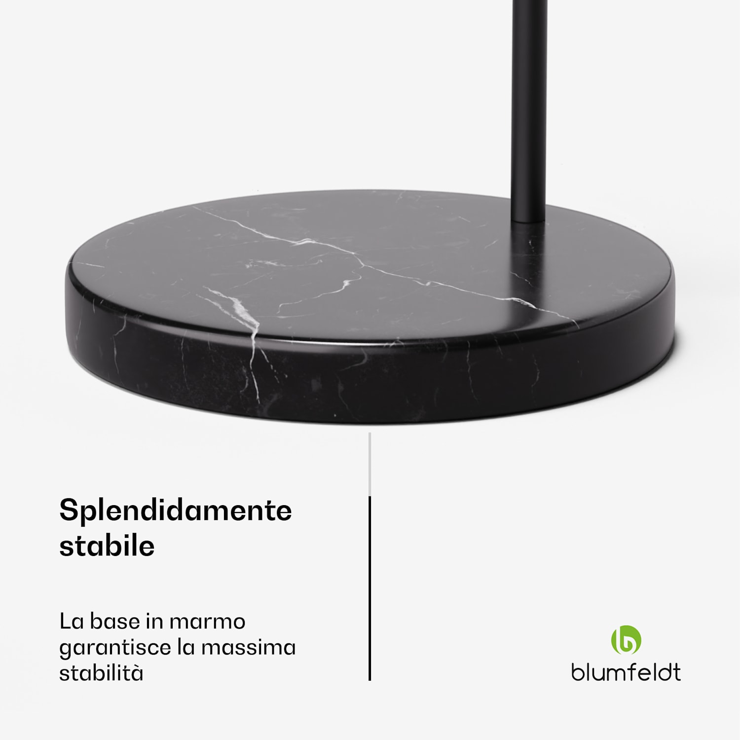 Amara Lampada ad Arco Schermo Dorato Base in Marmo E27 Cavo: 2 m oro Oro