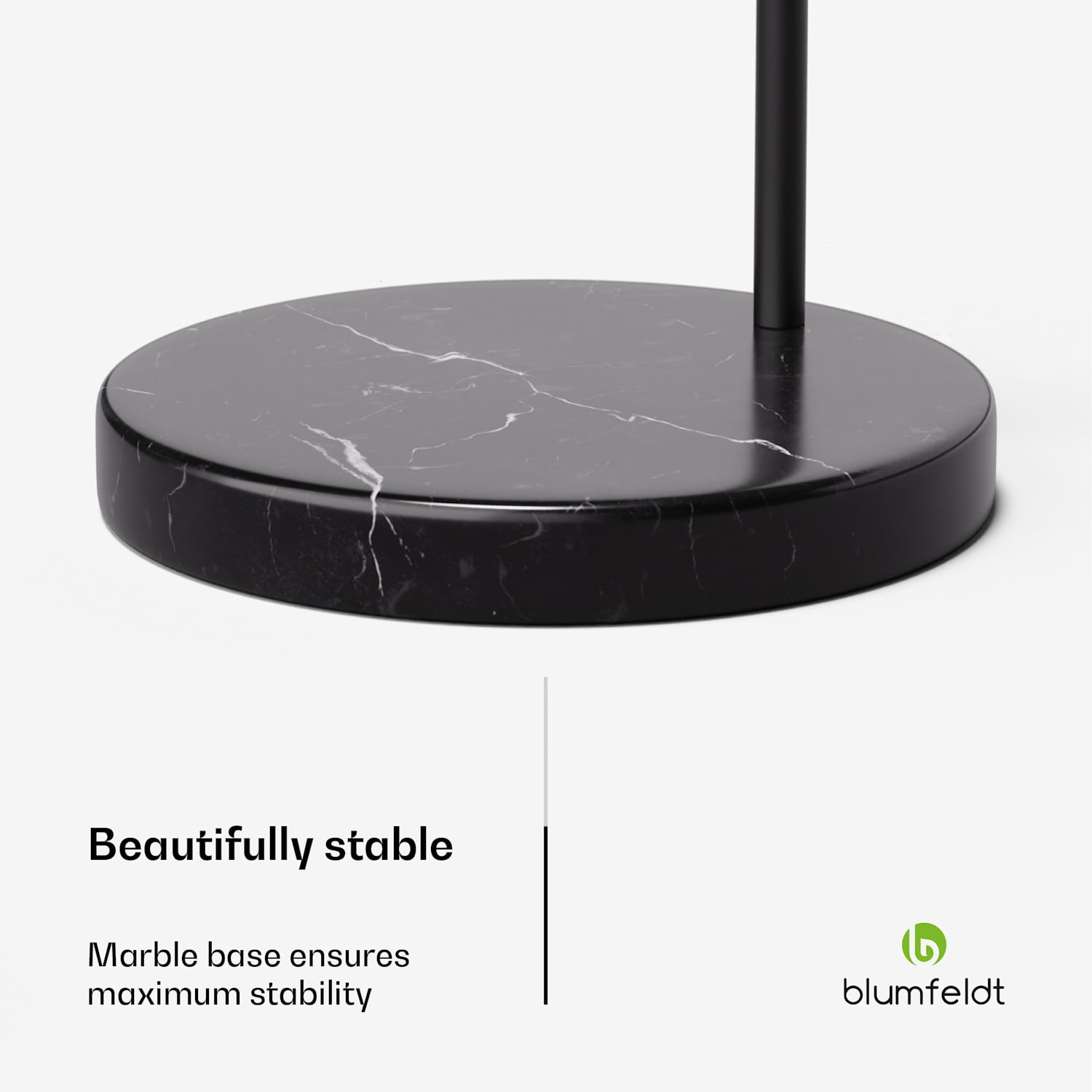 Amara booglamp vergulde kap marmeren voet E27 stroomsnoer: 2 m goud Goud