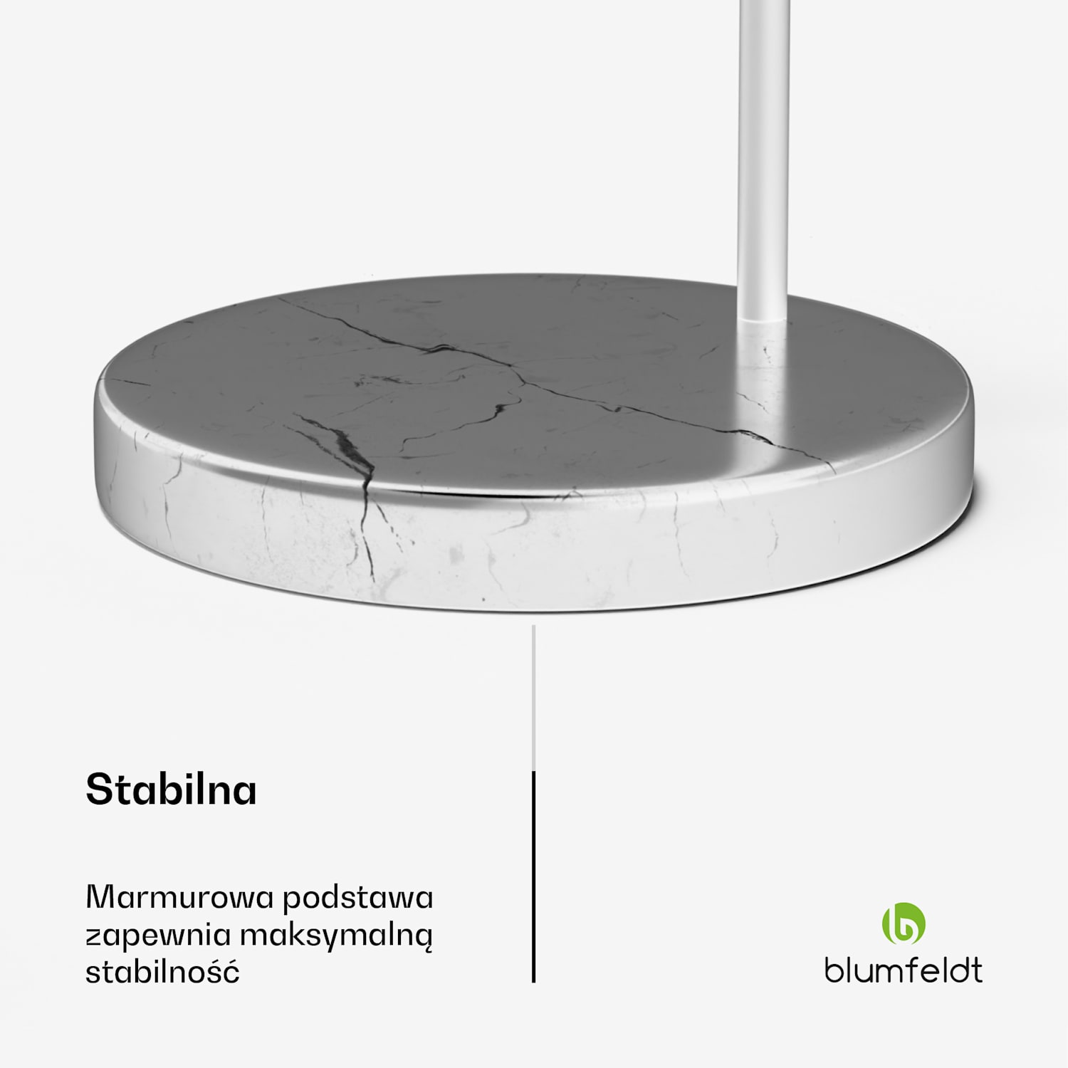 Nael, lampa łukowa, srebrny klosz, marmurowa podstawa, E27, kabel sieciowy: 2 m, srebrna Srebrny