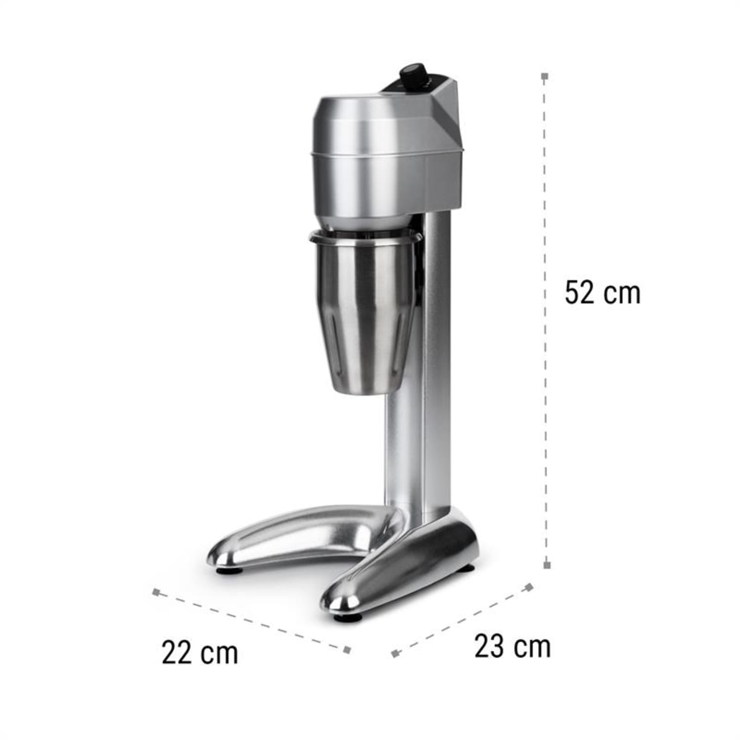 Krafttzhez, turmixgép koktélokhoz, protein italok, 300 W, fokozatmentes vezérlés, rozsdamentes acél 